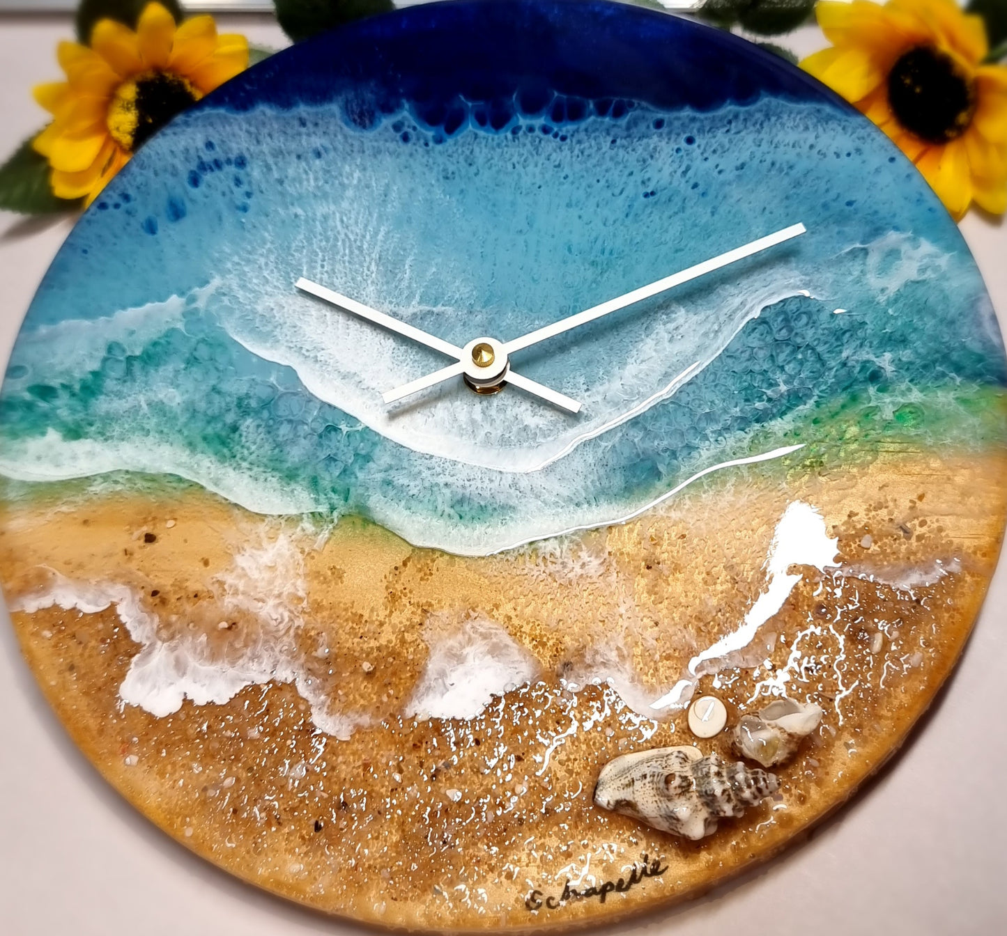 Epoxy Resin Wall Clock Regular (ab1563)