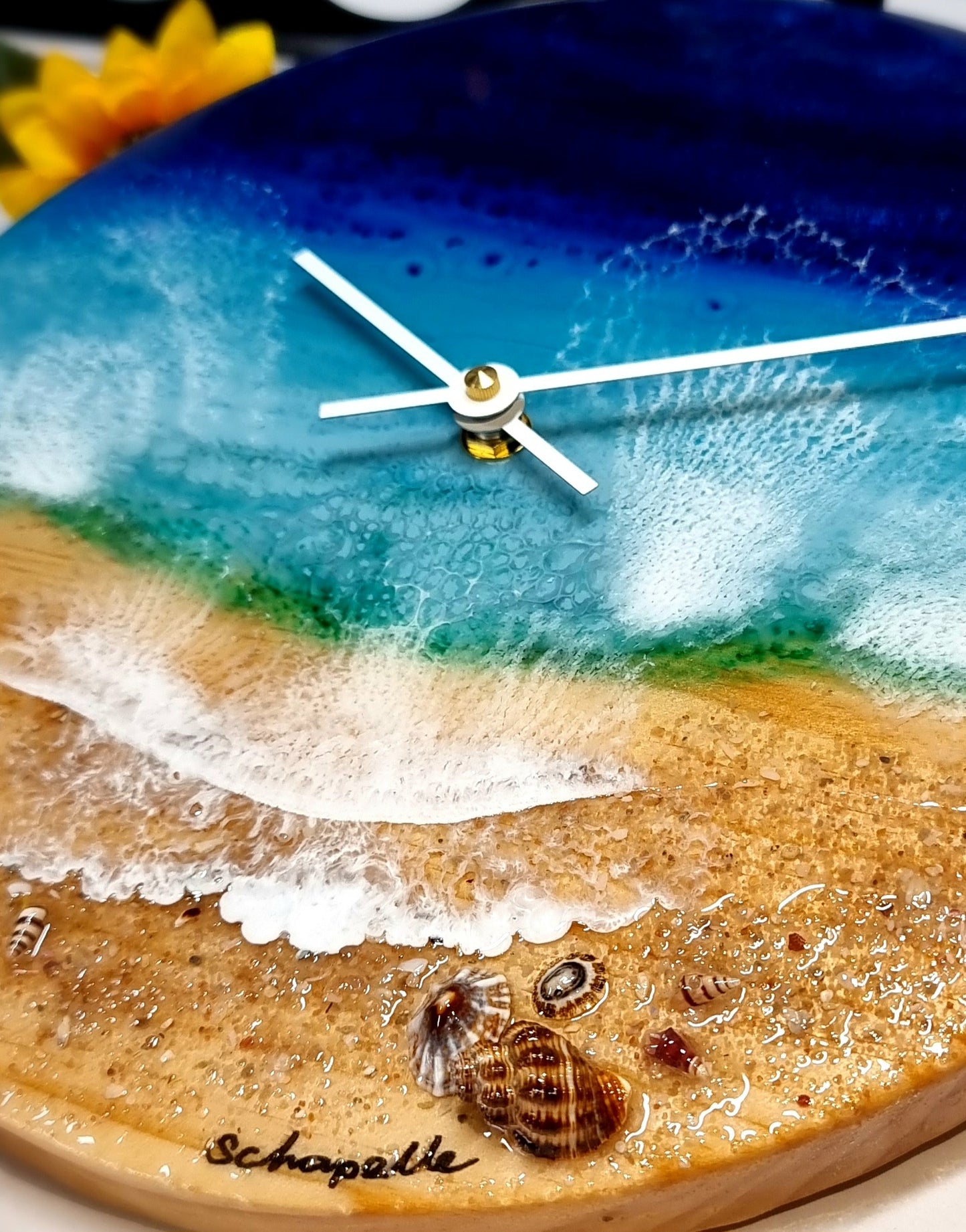 Epoxy Resin Wall Clock Regular (ab1575)