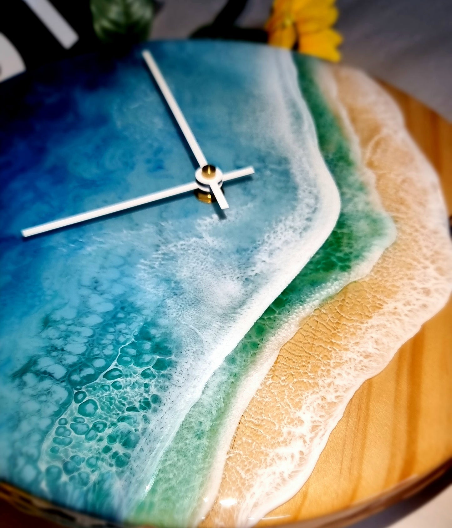 Epoxy Resin Wall Clock Regular (ab1493)