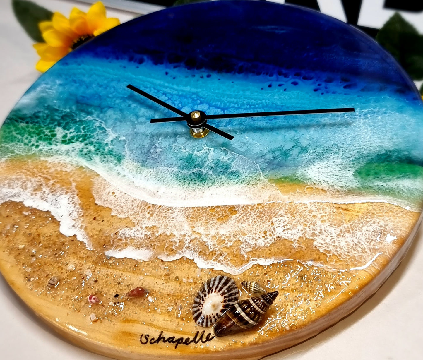 Epoxy Resin Wall Clock Regular (ab1573)