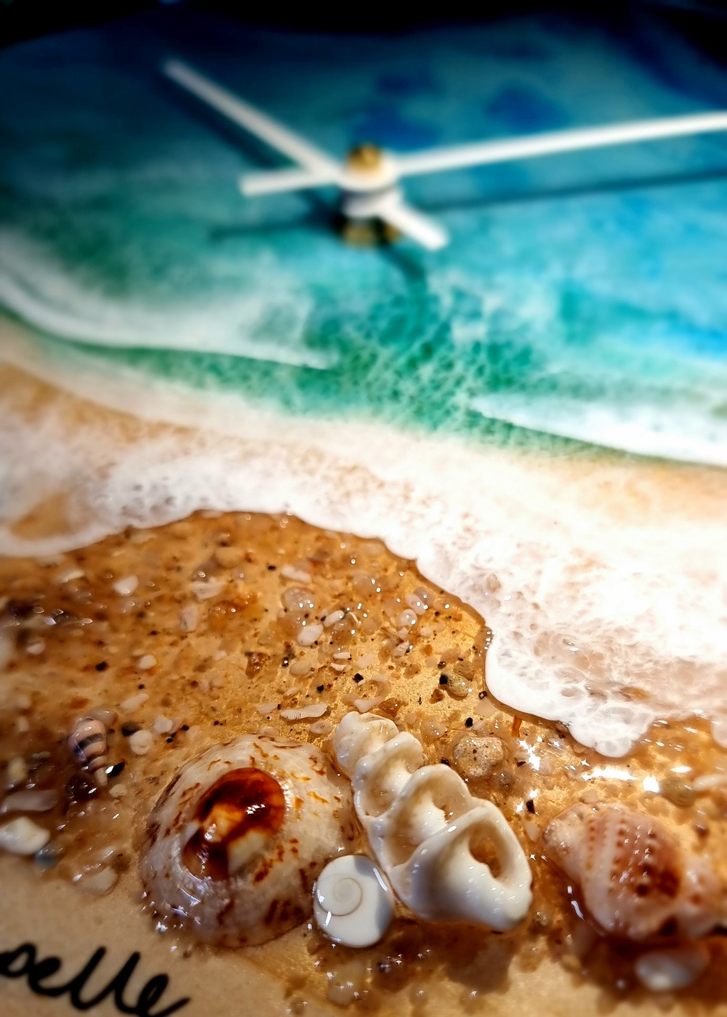 Epoxy Resin Wall Clock Regular (ab1504)
