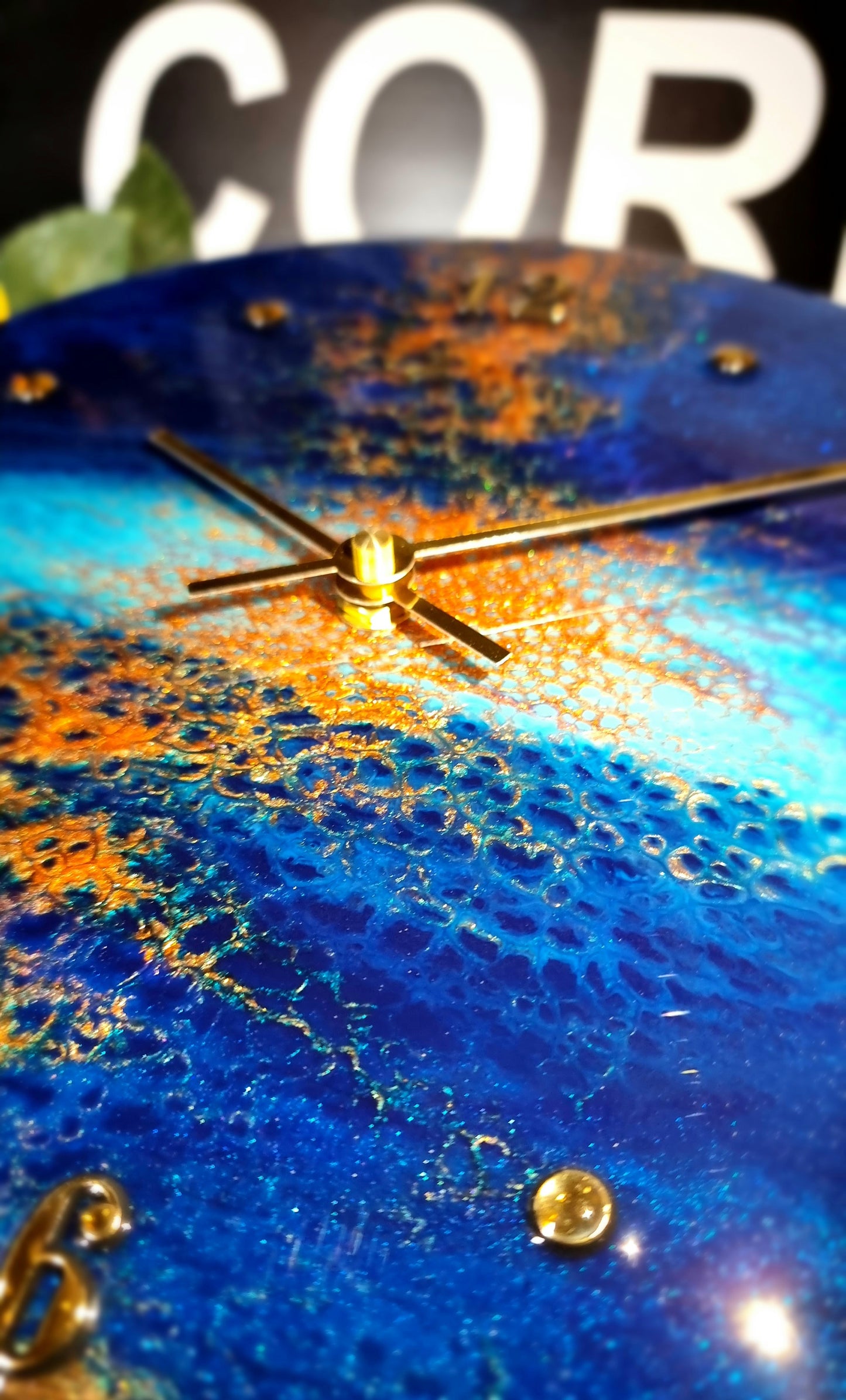 Epoxy Resin Wall Clock Regular (ab1466)