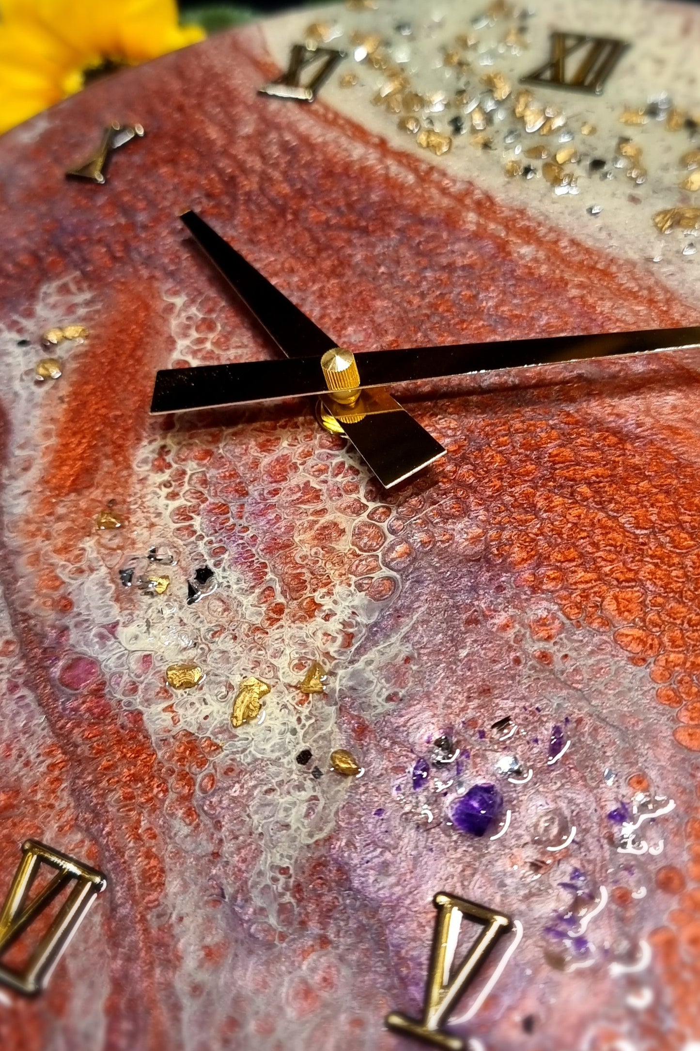 Epoxy Resin Wall Clock Regular (ab1566)