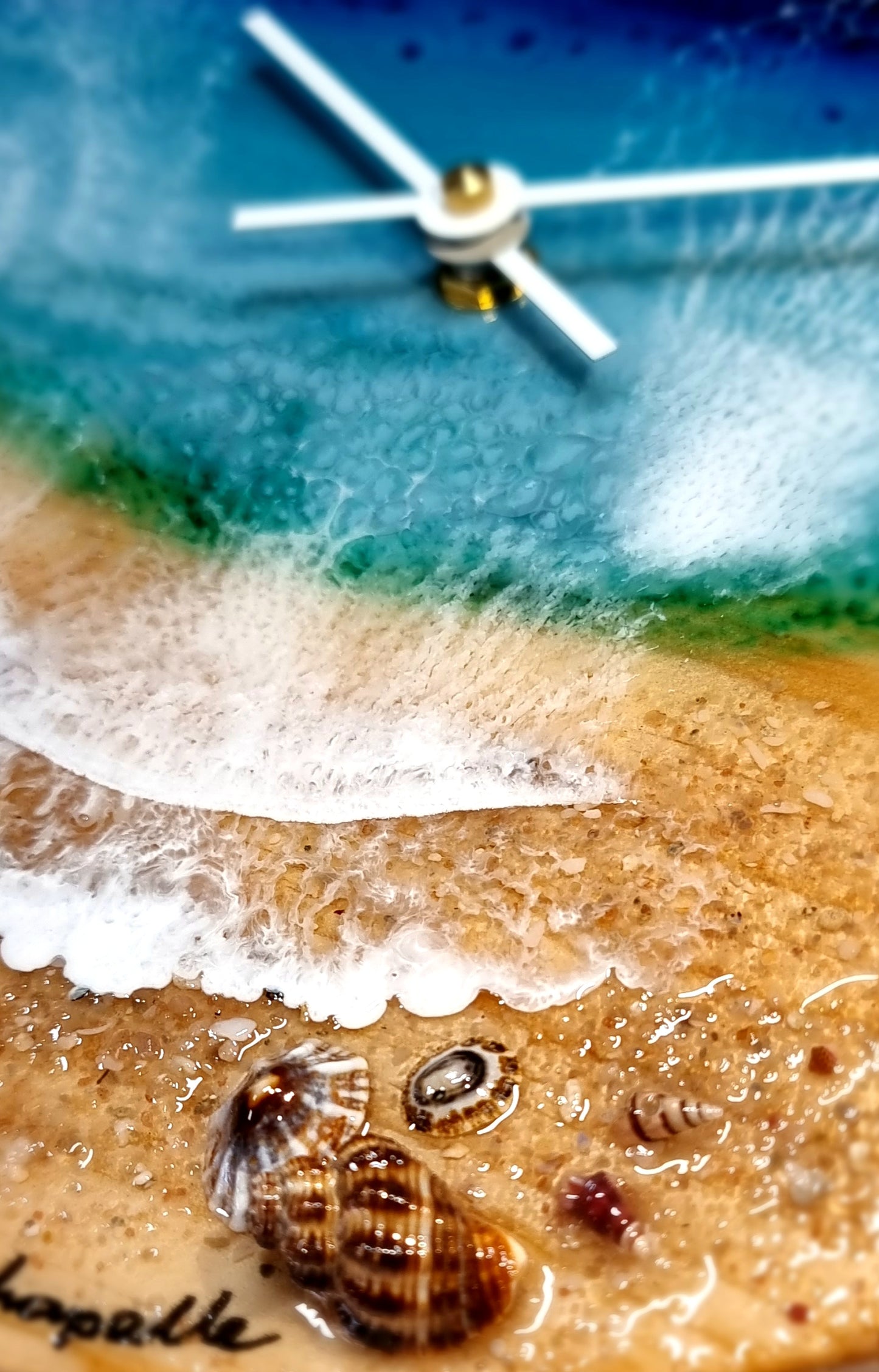 Epoxy Resin Wall Clock Regular (ab1575)