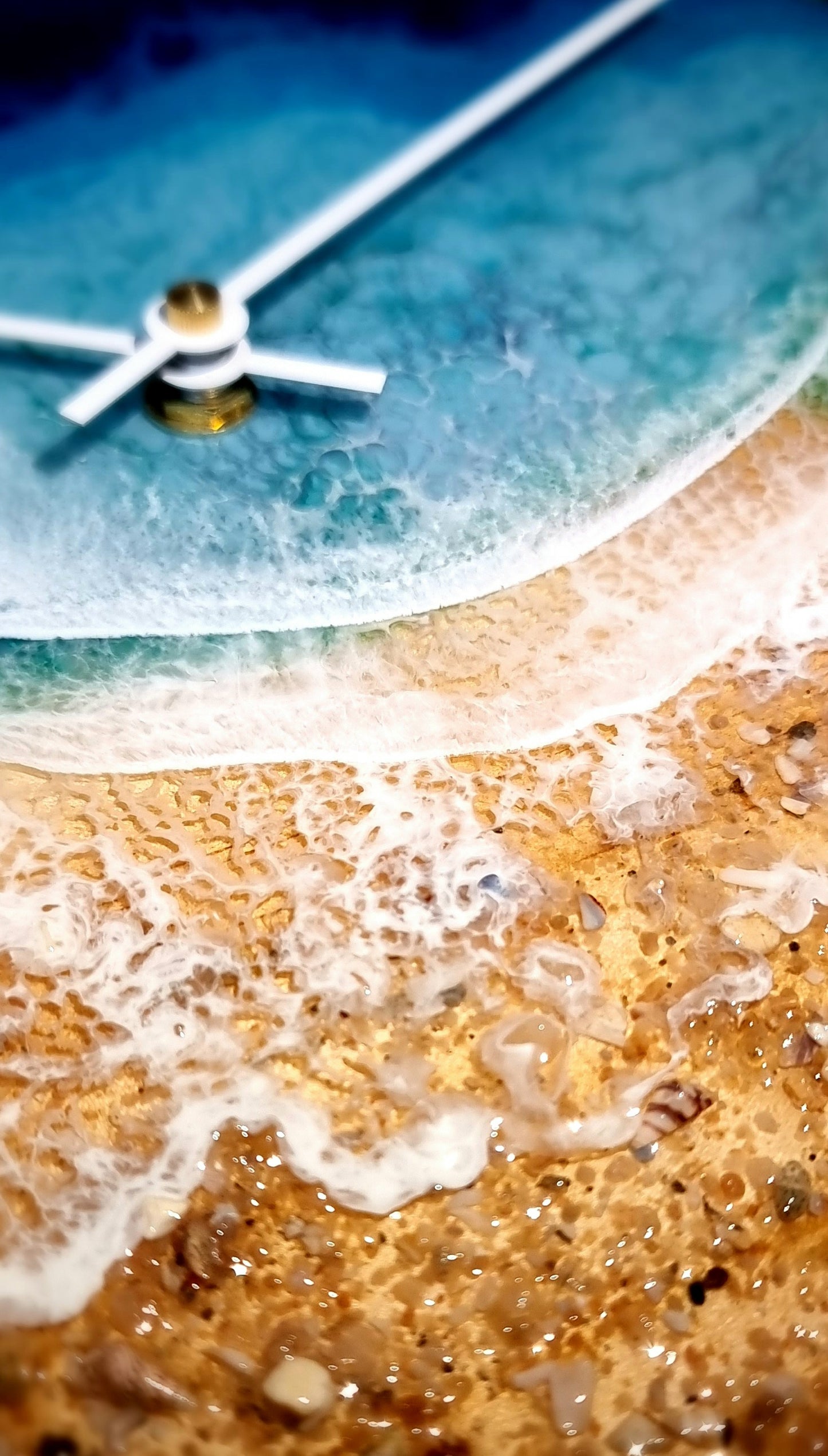 Epoxy Resin Wall Clock Regular (ab1508)