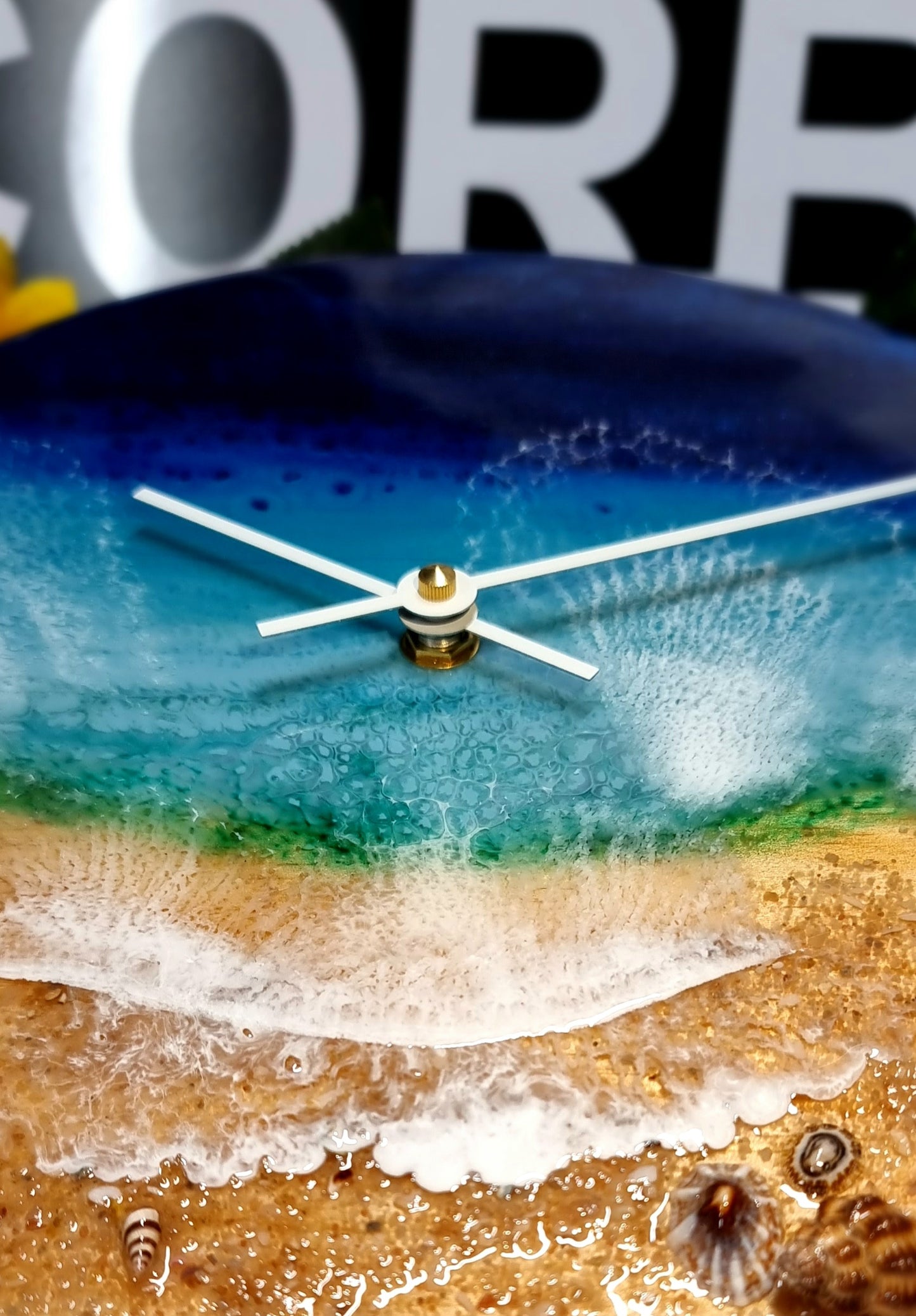 Epoxy Resin Wall Clock Regular (ab1575)