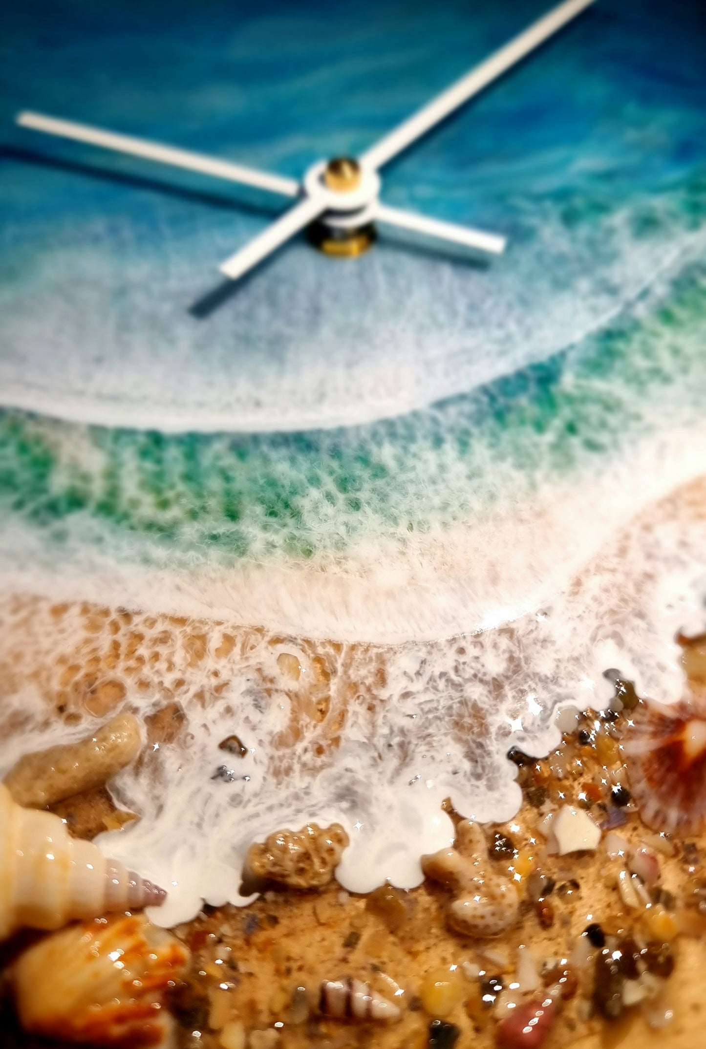 Epoxy Resin Wall Clock Regular (ab1471)
