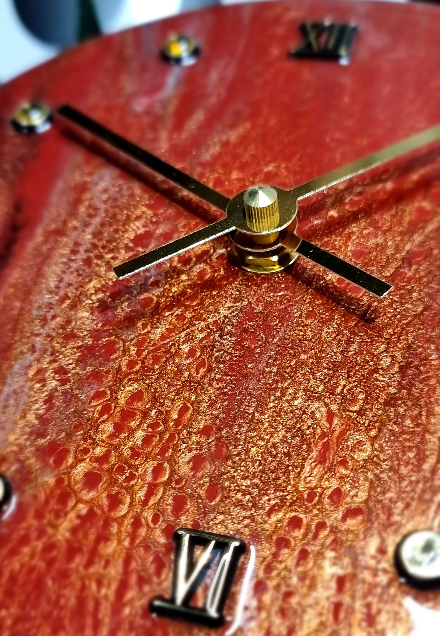 Epoxy Resin Wall Clock Small (ab1512)