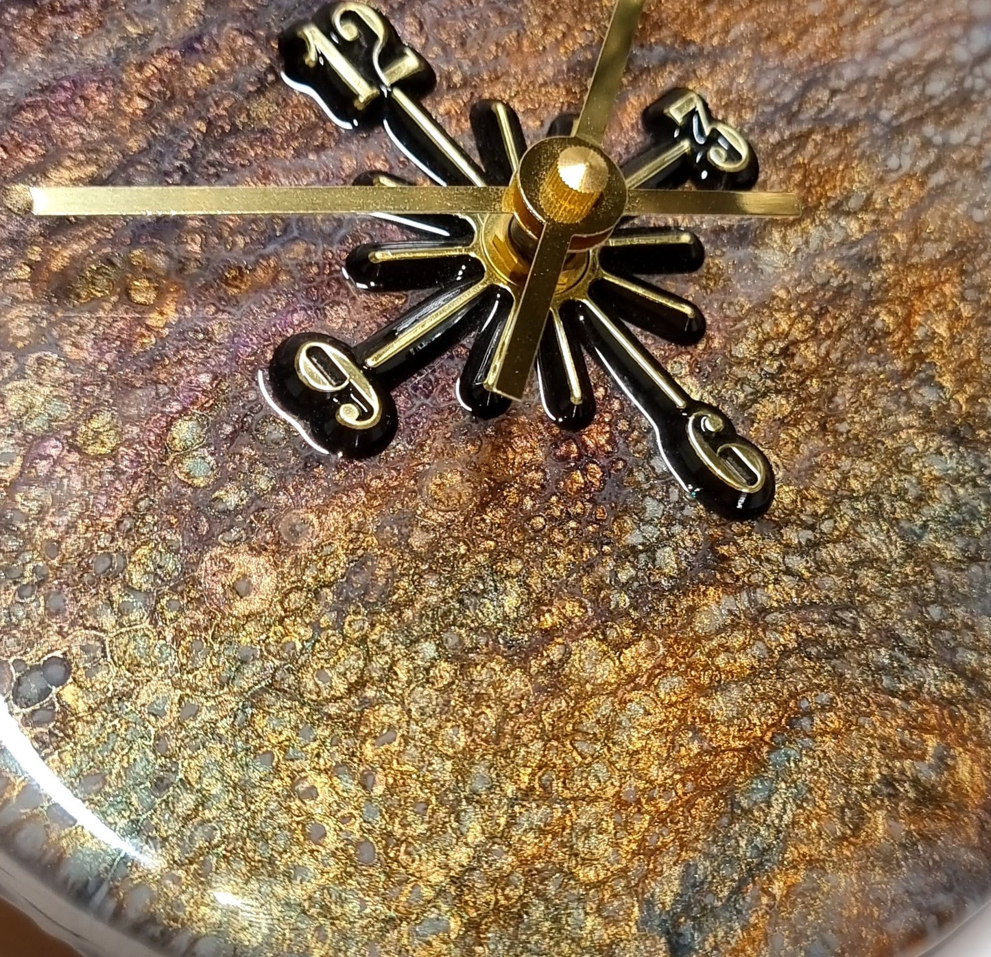 Epoxy Resin Wall Clock Small (ab1543)