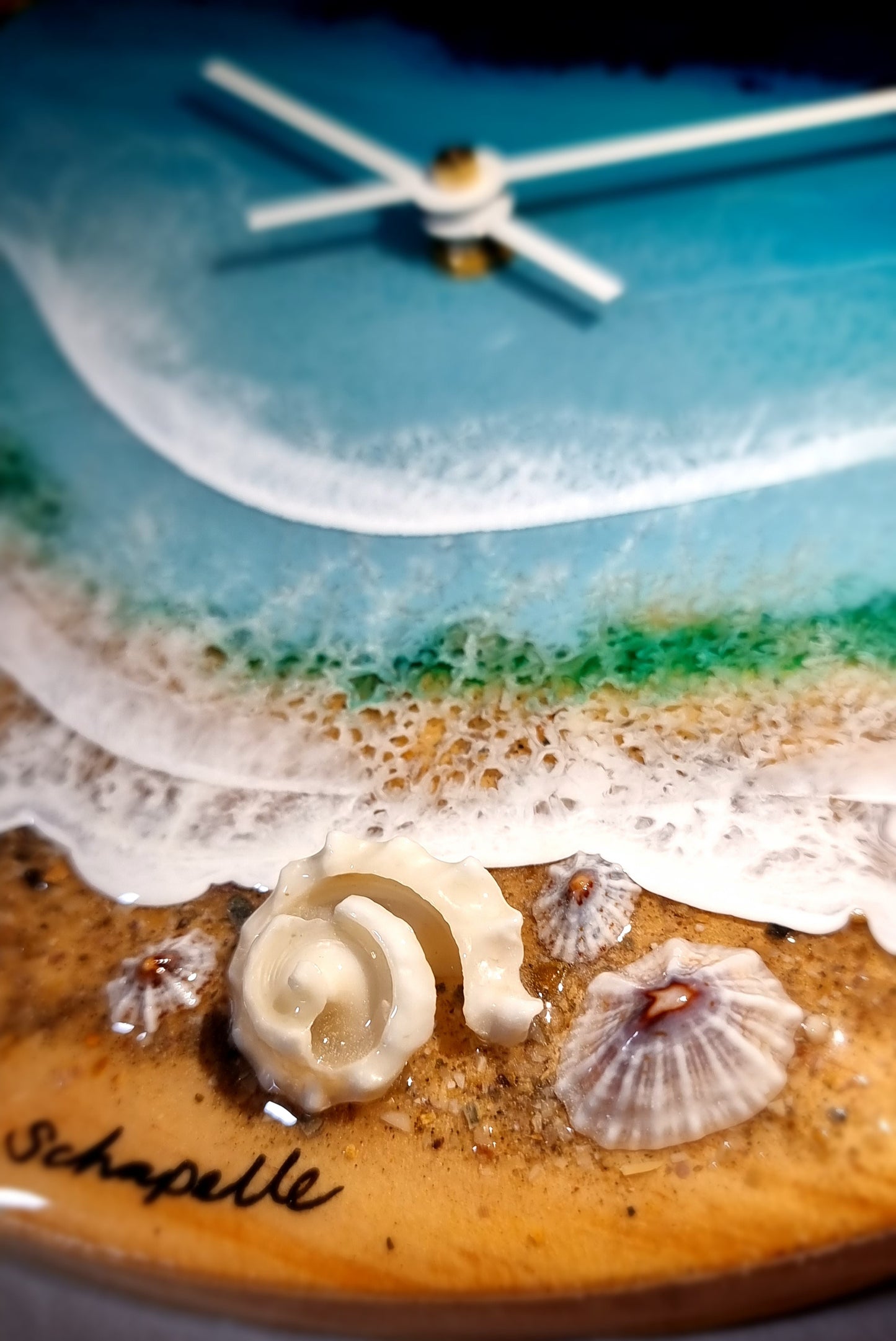 Epoxy Resin Wall Clock Regular (ab1473)