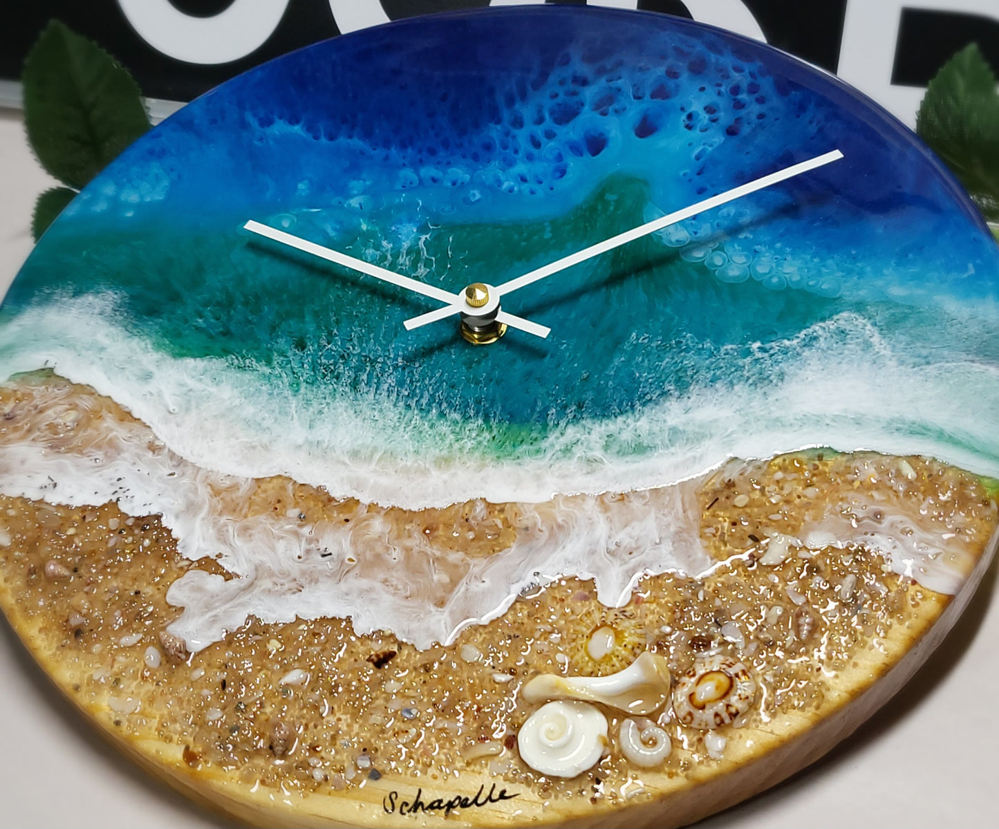 Epoxy Resin Wall Clock Regular (ab1741)