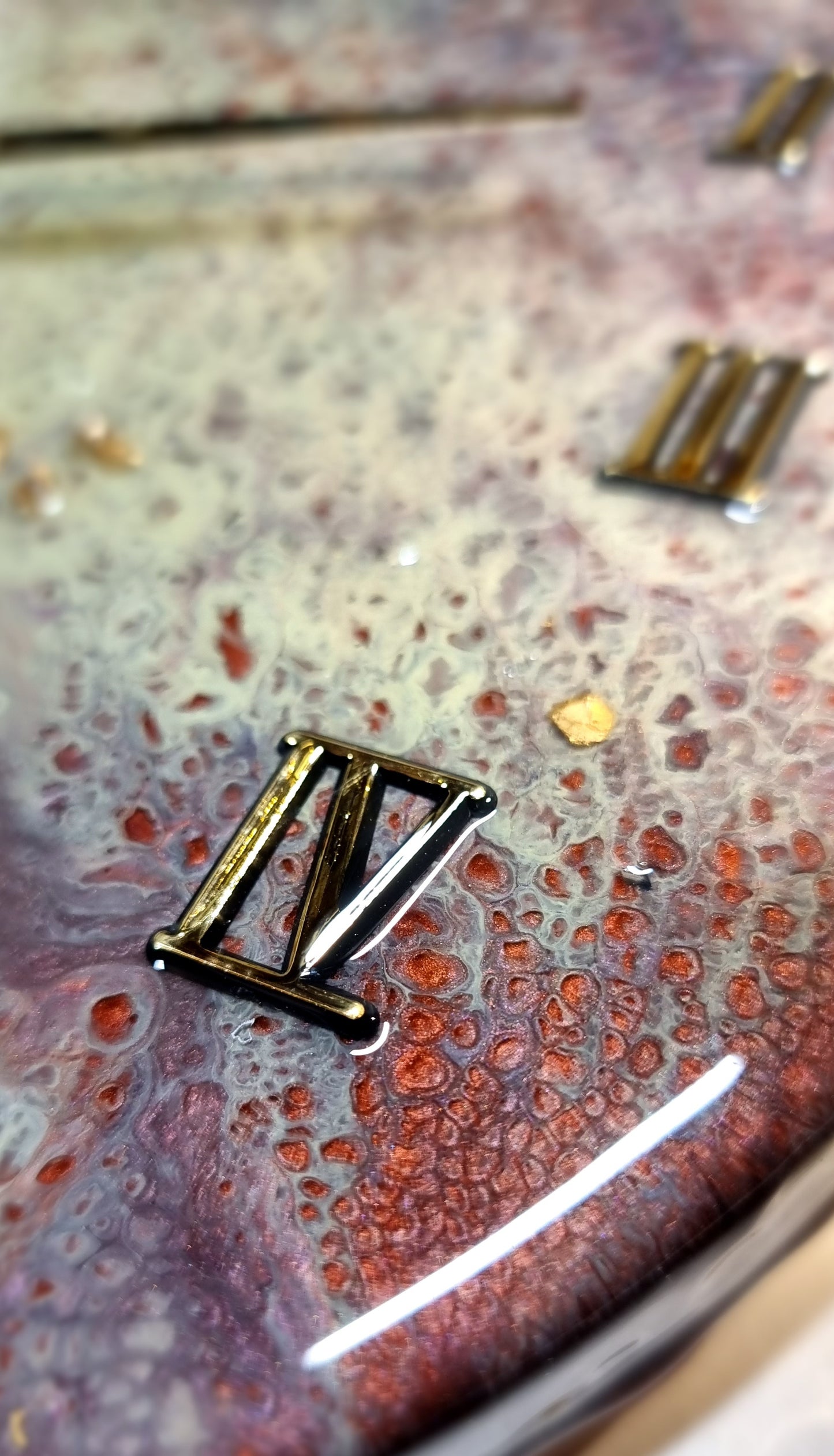 Epoxy Resin Wall Clock Regular (ab1568)