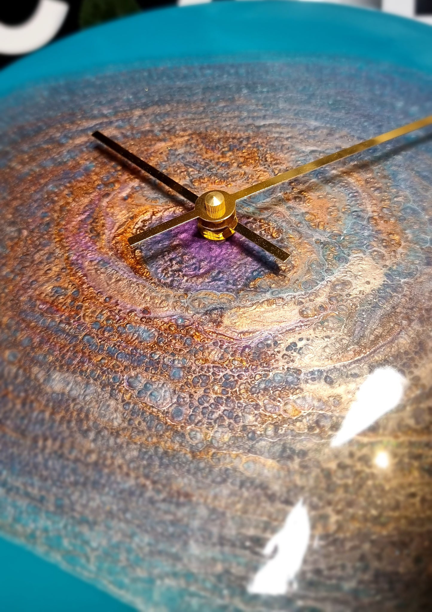 Epoxy Resin Wall Clock Regular (ab1560)