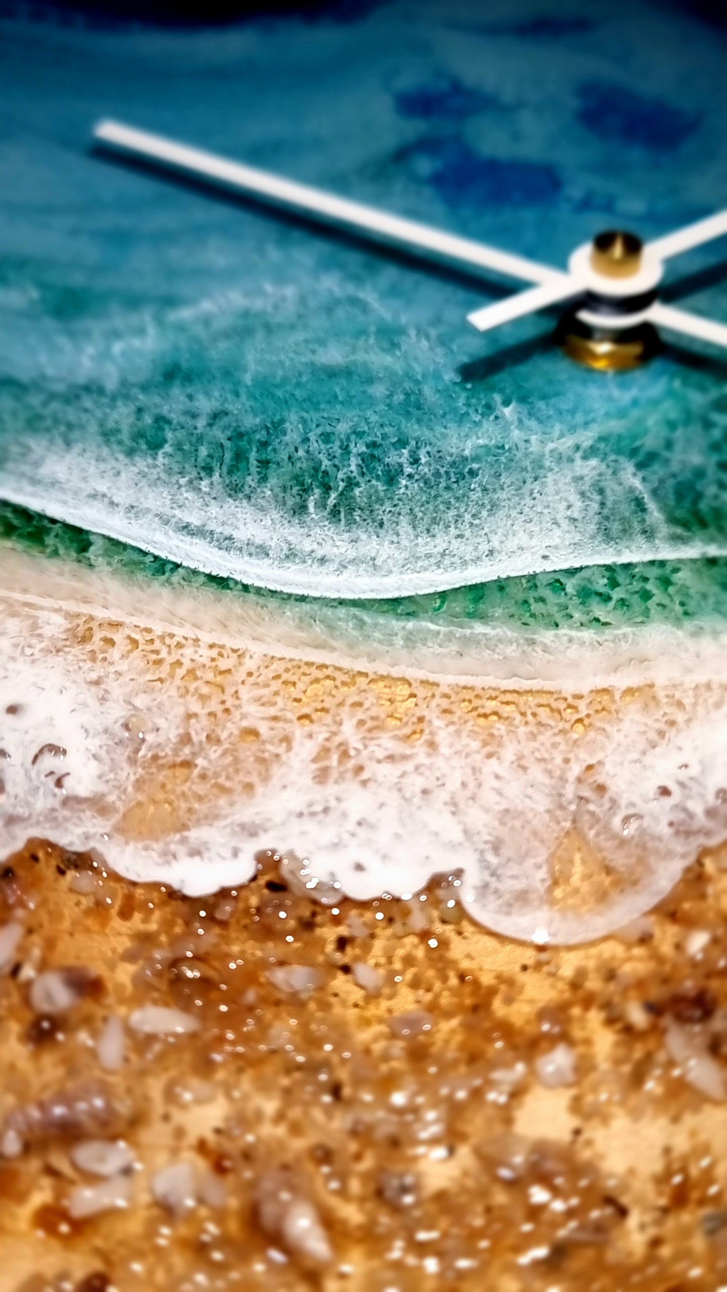Epoxy Resin Wall Clock Regular (ab1504)