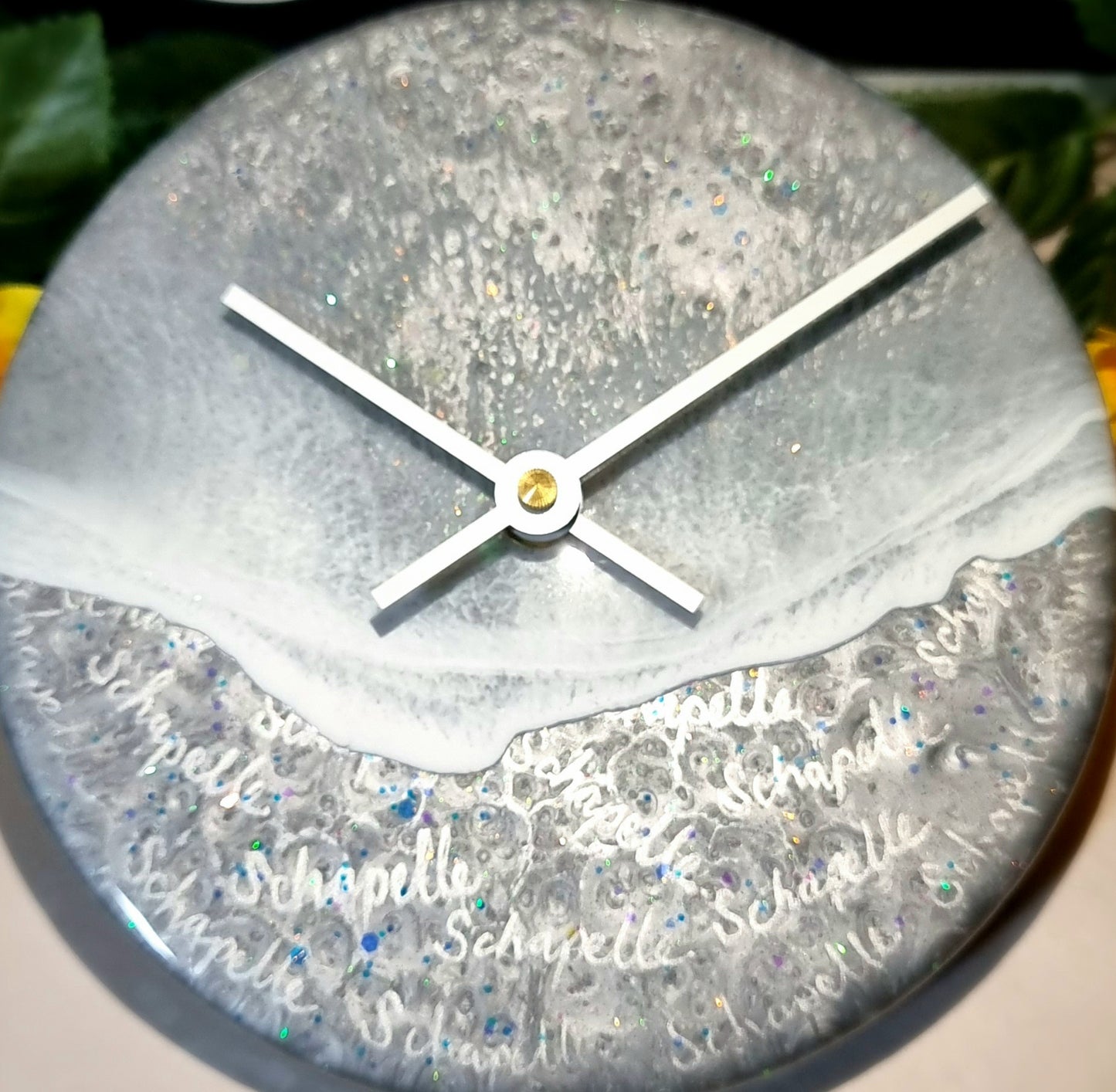 Epoxy Resin Wall Clock Small (ab1500)