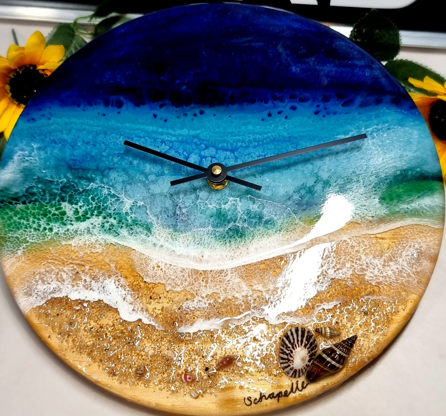 Epoxy Resin Wall Clock Regular (ab1573)