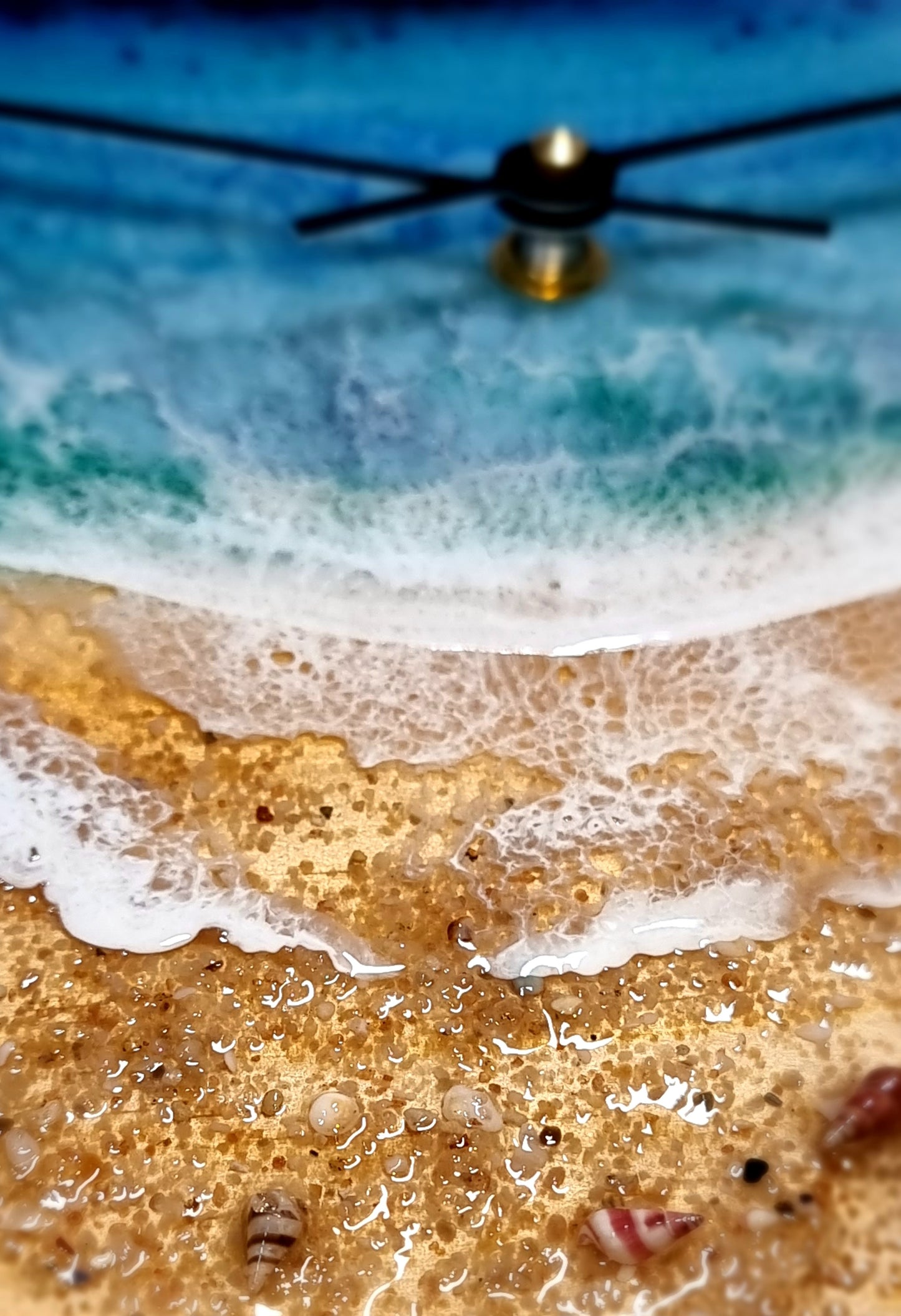 Epoxy Resin Wall Clock Regular (ab1573)