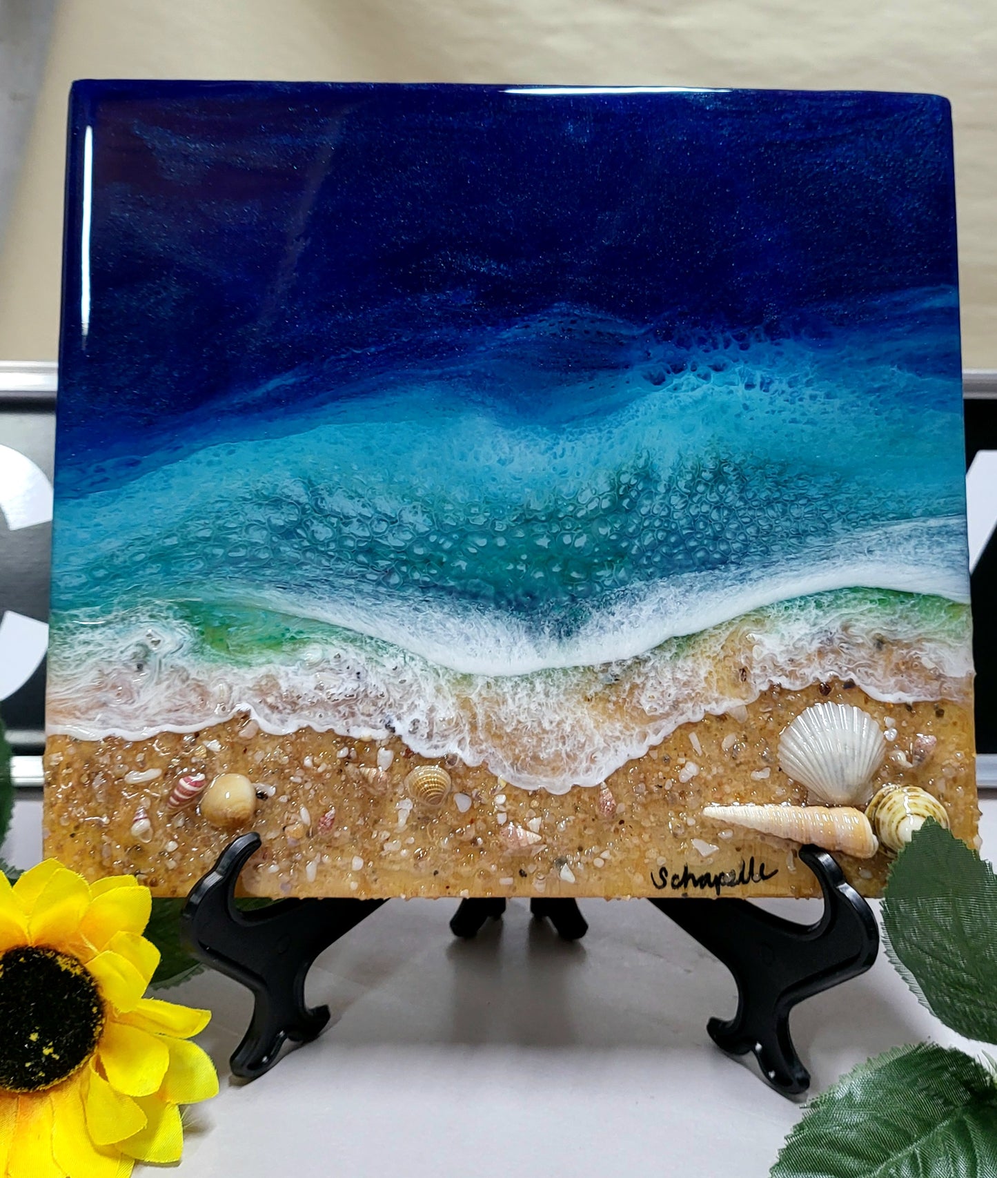 Epoxy Resin Ocean Art (ab1713)