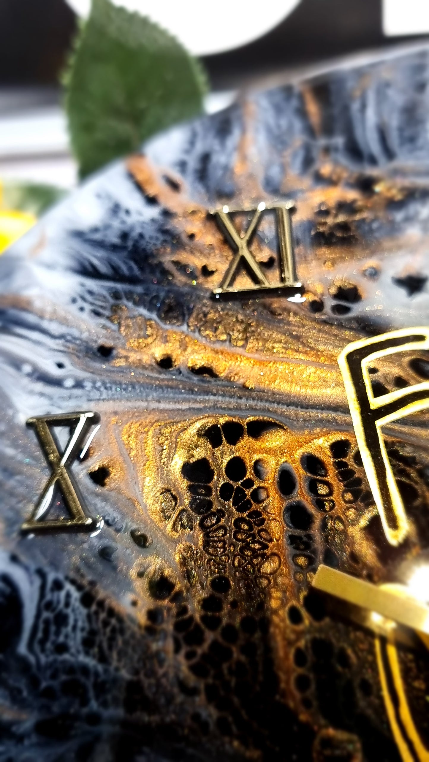 Epoxy Resin Wall Clock Regular (ab1564)