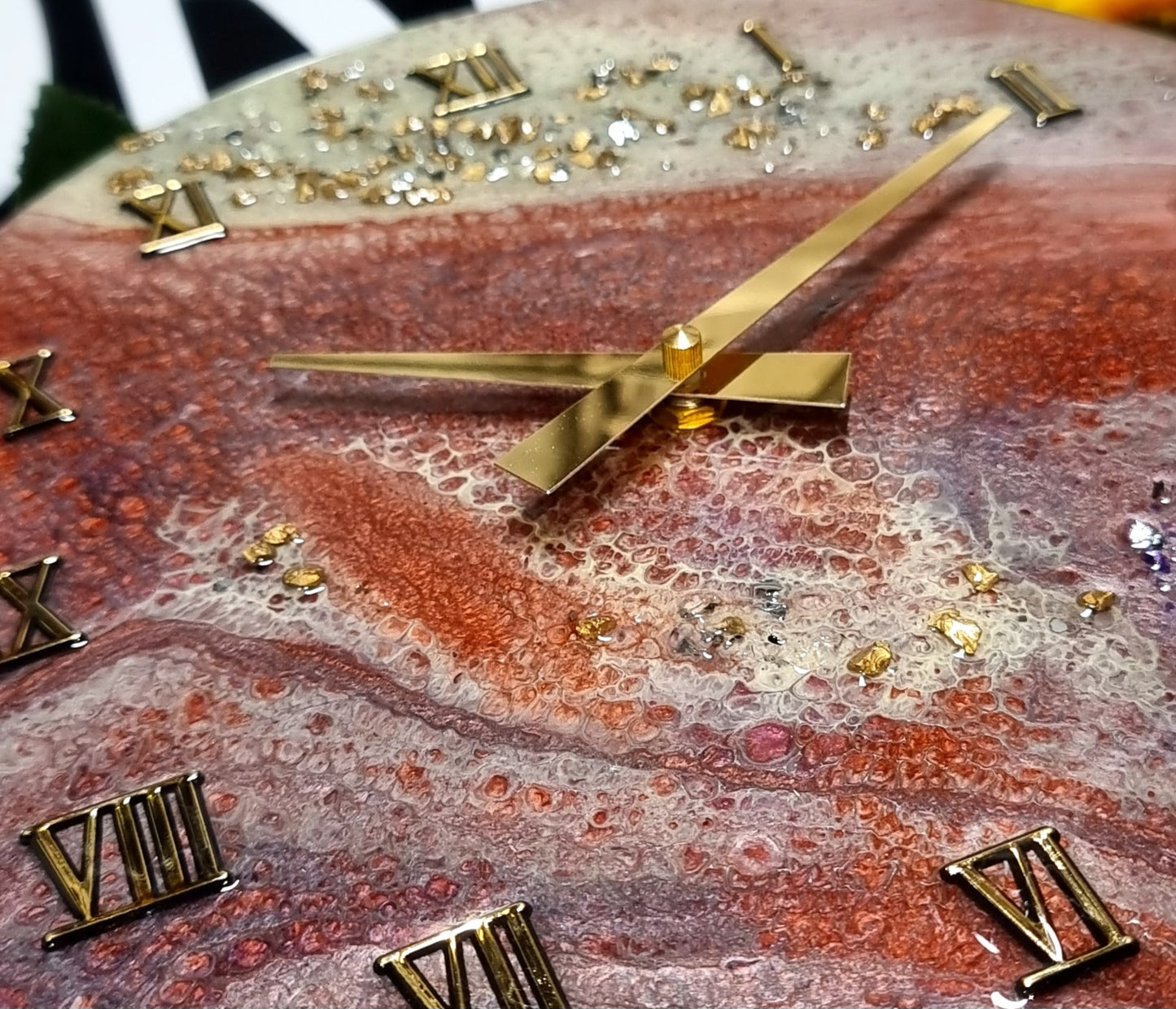 Epoxy Resin Wall Clock Regular (ab1566)