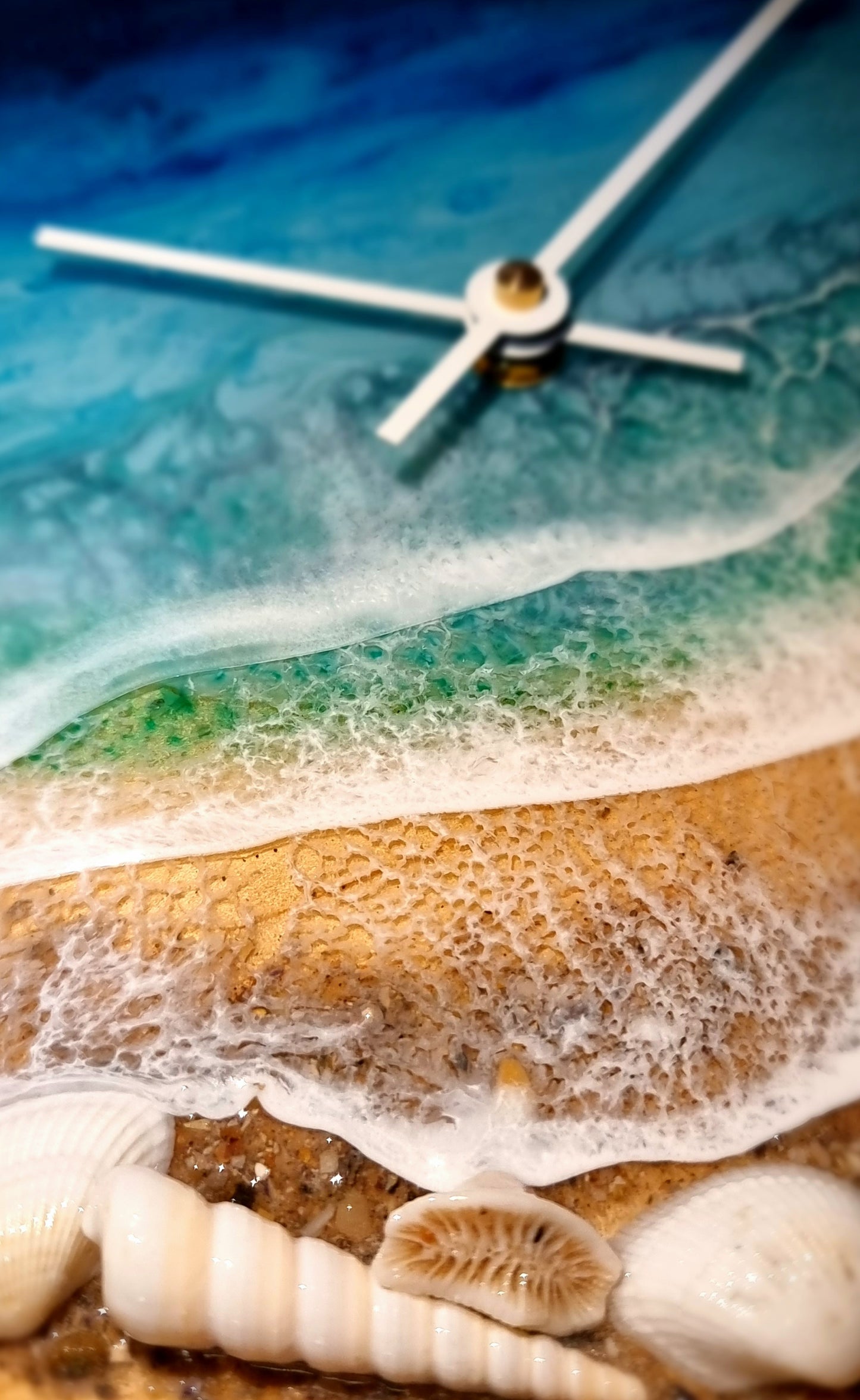 Epoxy Resin Wall Clock Regular (ab1476)