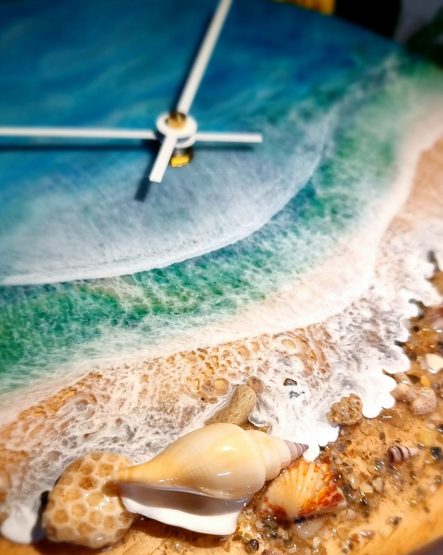 Epoxy Resin Wall Clock Regular (ab1471)