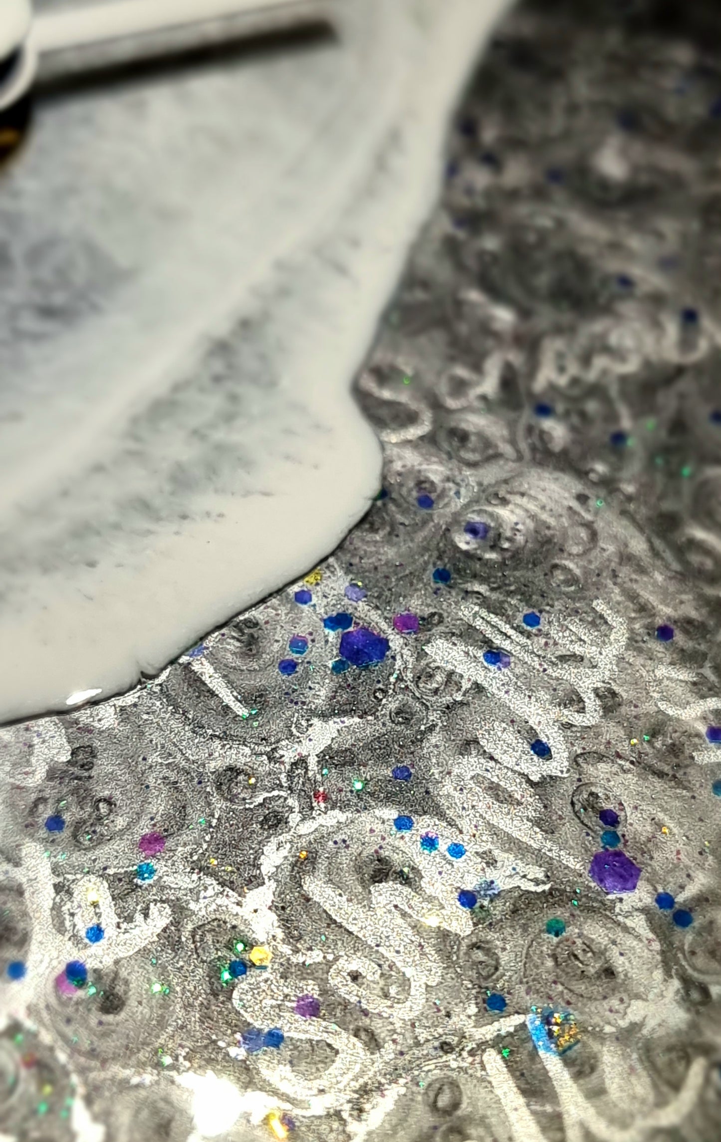 Epoxy Resin Wall Clock Small (ab1500)