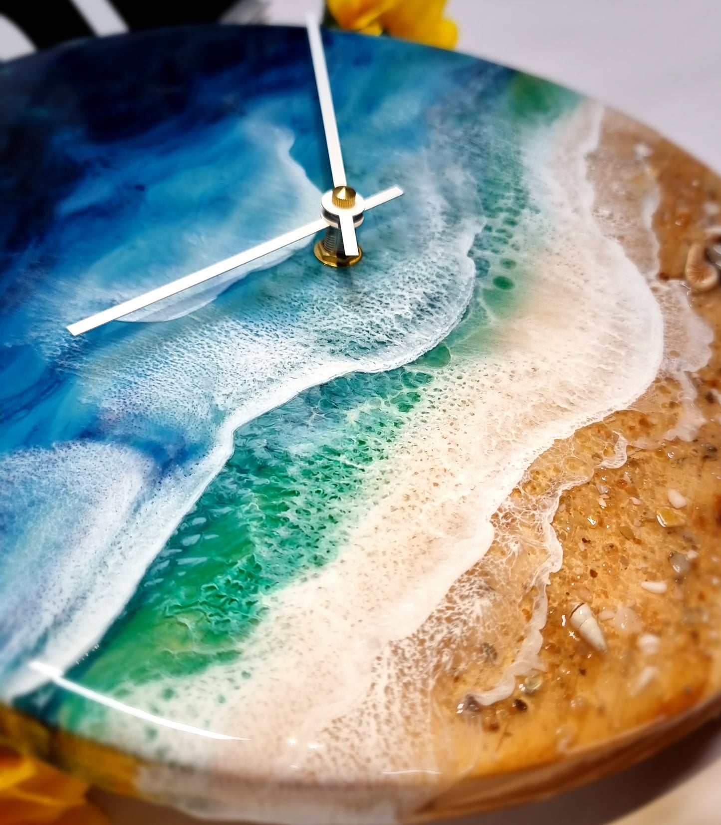Epoxy Resin Wall Clock Regular (ab1534)