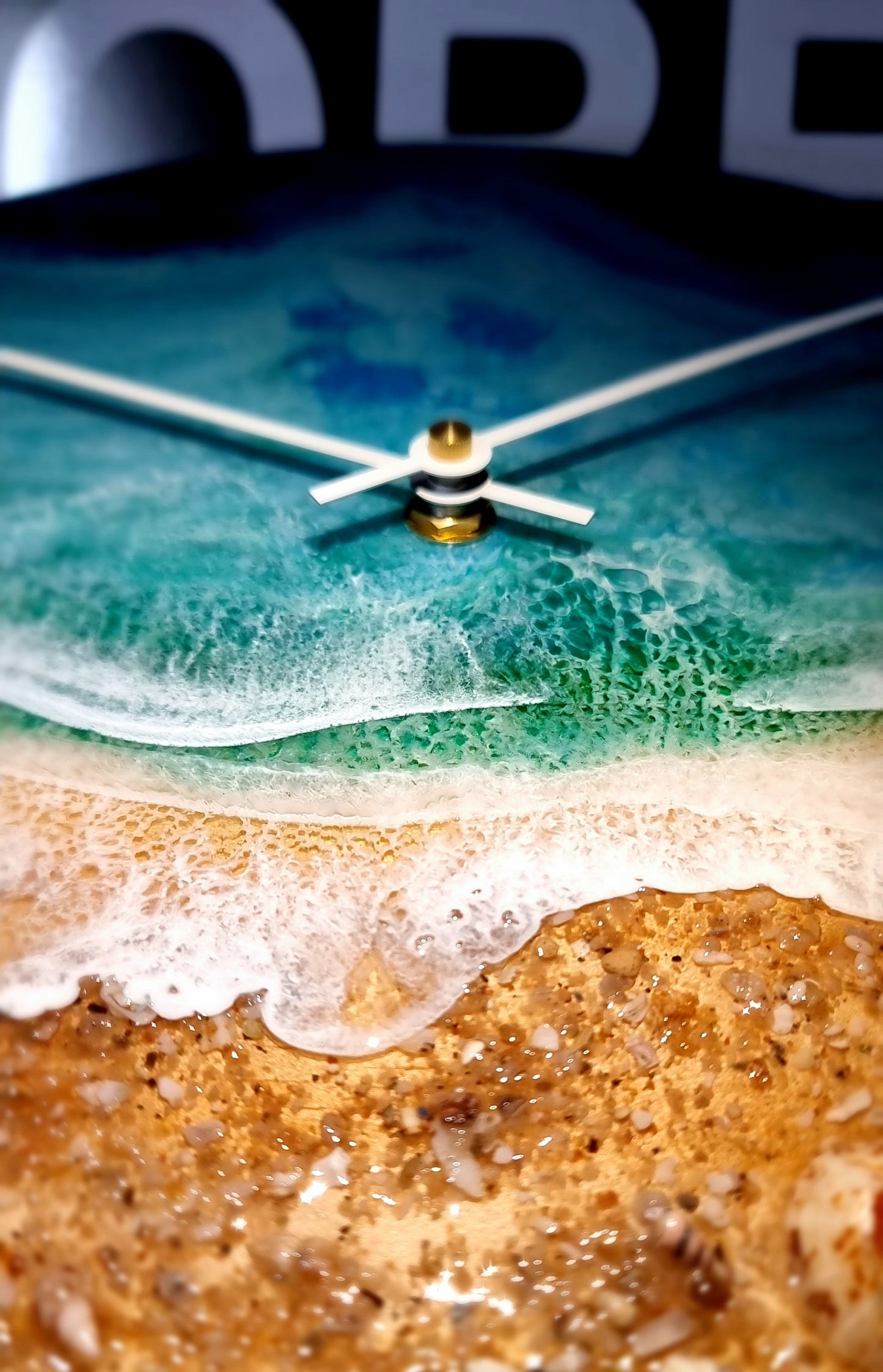 Epoxy Resin Wall Clock Regular (ab1504)