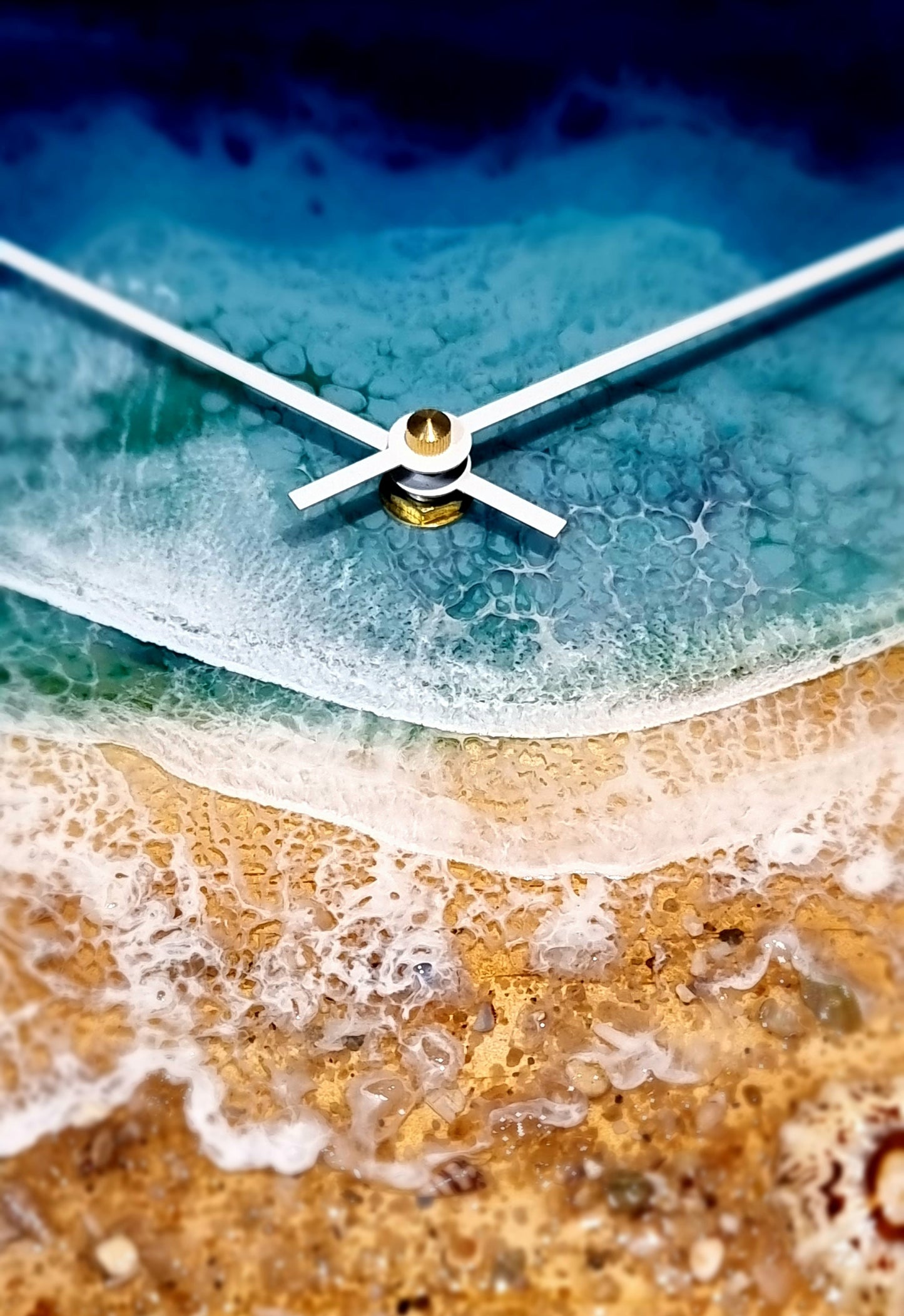 Epoxy Resin Wall Clock Regular (ab1508)