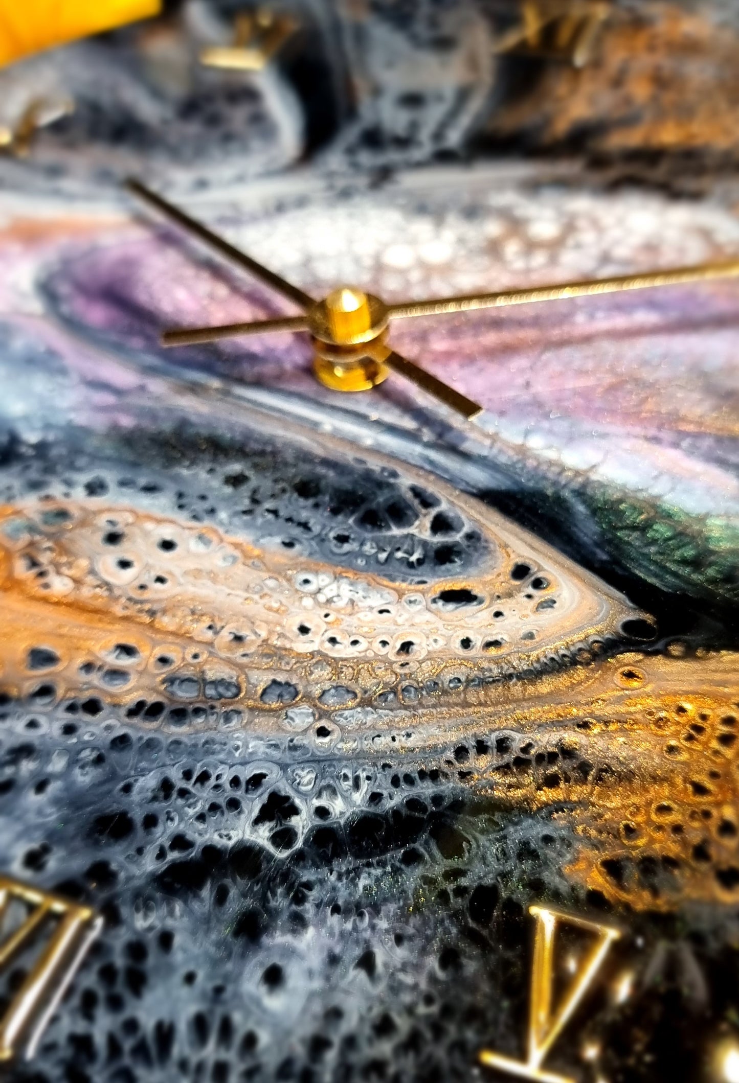 Epoxy Resin Wall Clock Regular (ab1558)