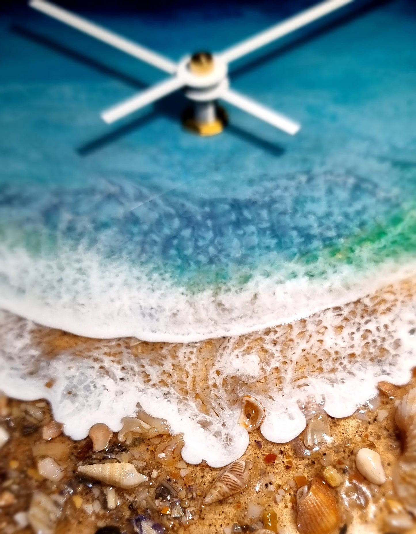 Epoxy Resin Wall Clock Regular (ab1477)