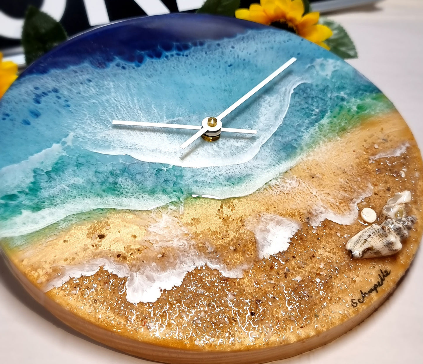 Epoxy Resin Wall Clock Regular (ab1563)
