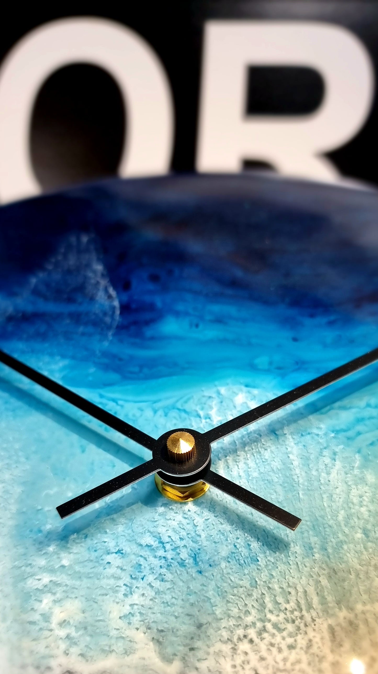 Epoxy Resin Wall Clock Regular (ab1524)