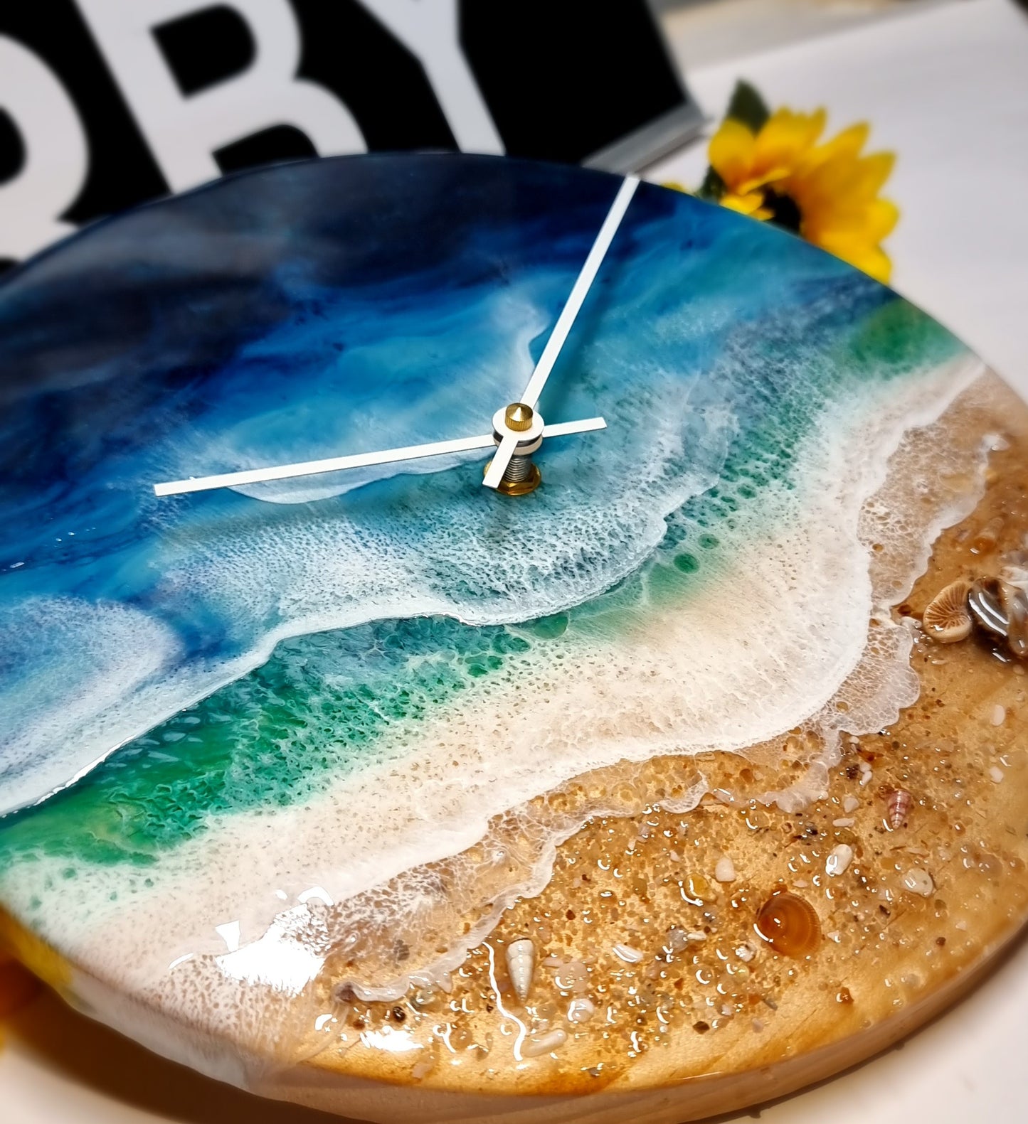 Epoxy Resin Wall Clock Regular (ab1534)