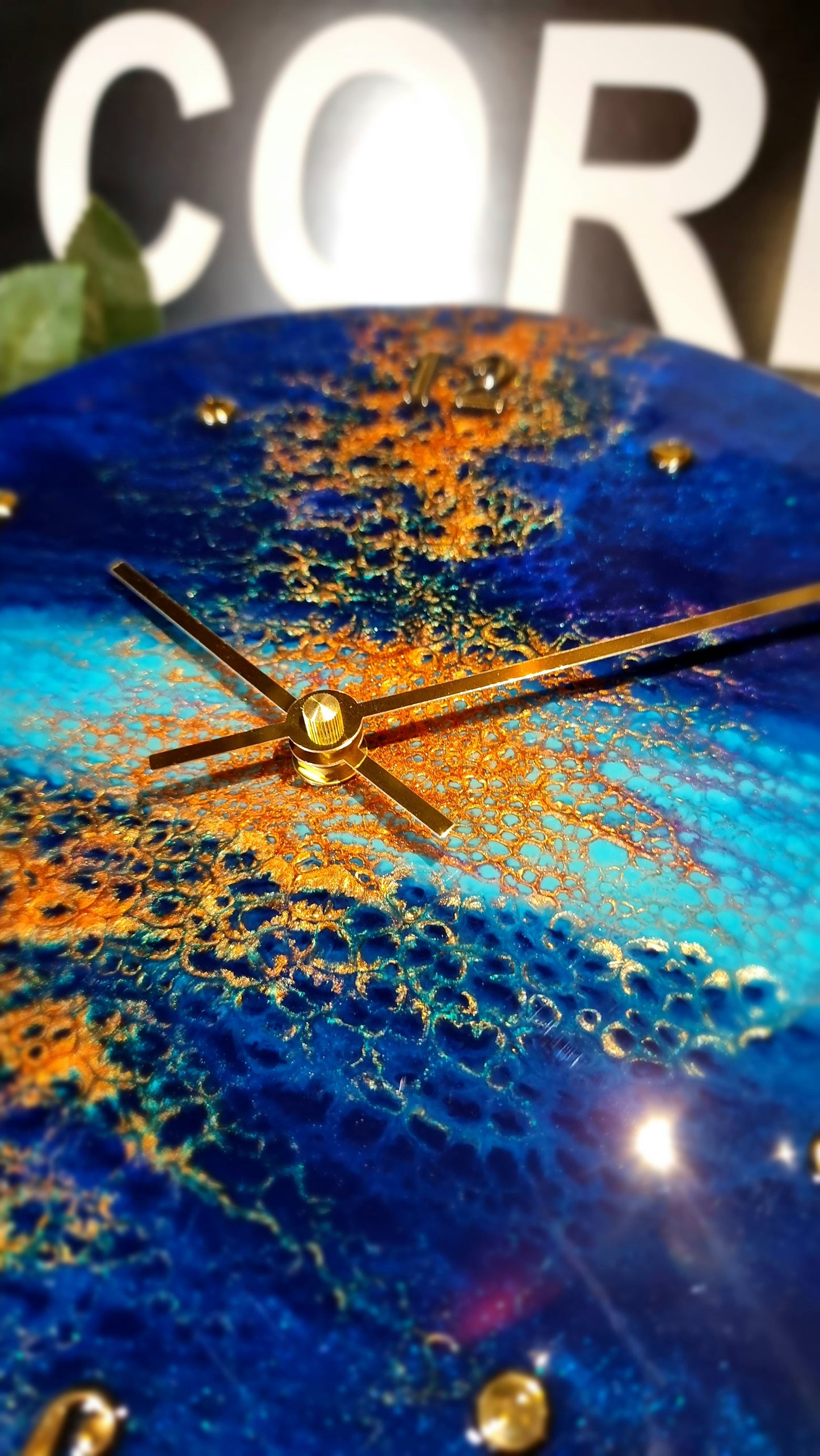 Epoxy Resin Wall Clock Regular (ab1466)