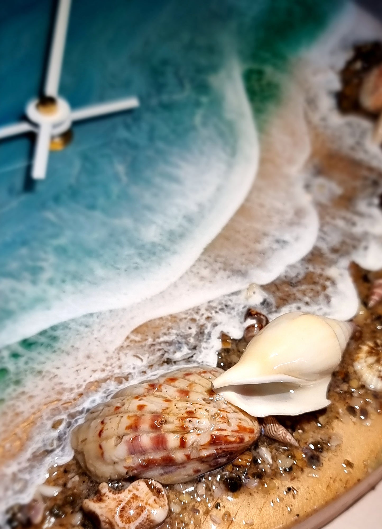 Epoxy Resin Wall Clock Regular (ab1475)
