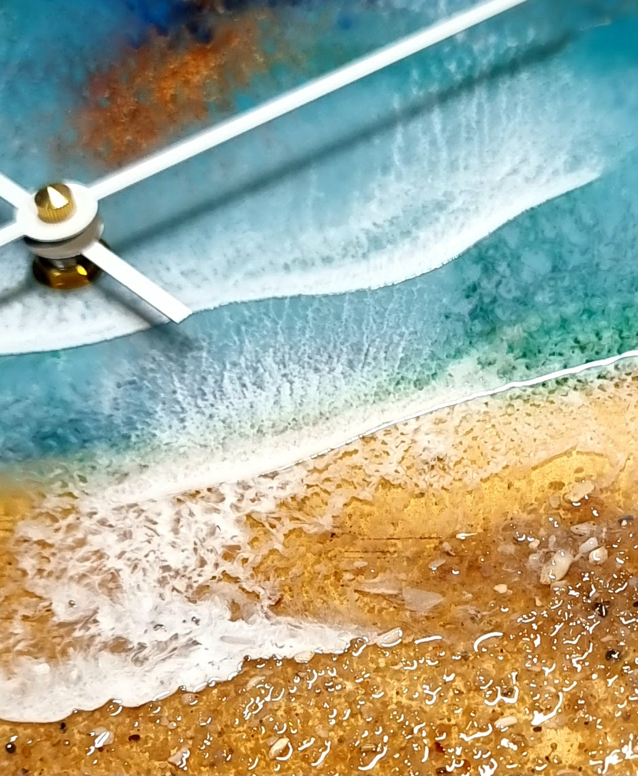 Epoxy Resin Wall Clock Regular (1574) *My Favourite Shell Of All Time*