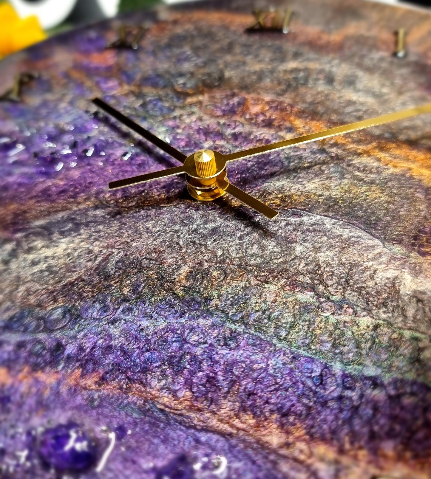 Epoxy Resin Wall Clock Regular (ab1567)