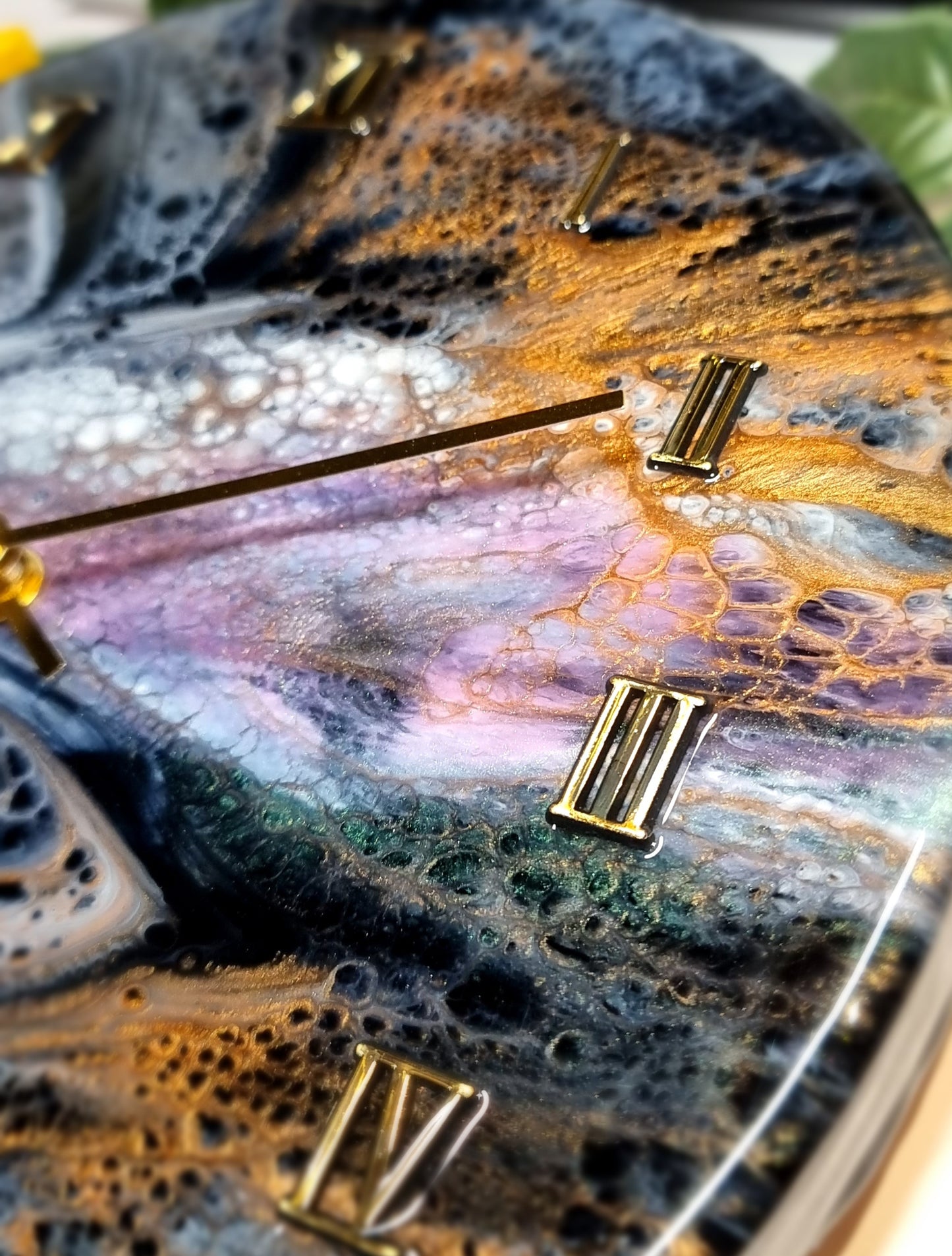 Epoxy Resin Wall Clock Regular (ab1558)