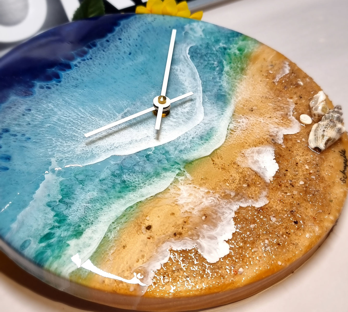 Epoxy Resin Wall Clock Regular (ab1563)