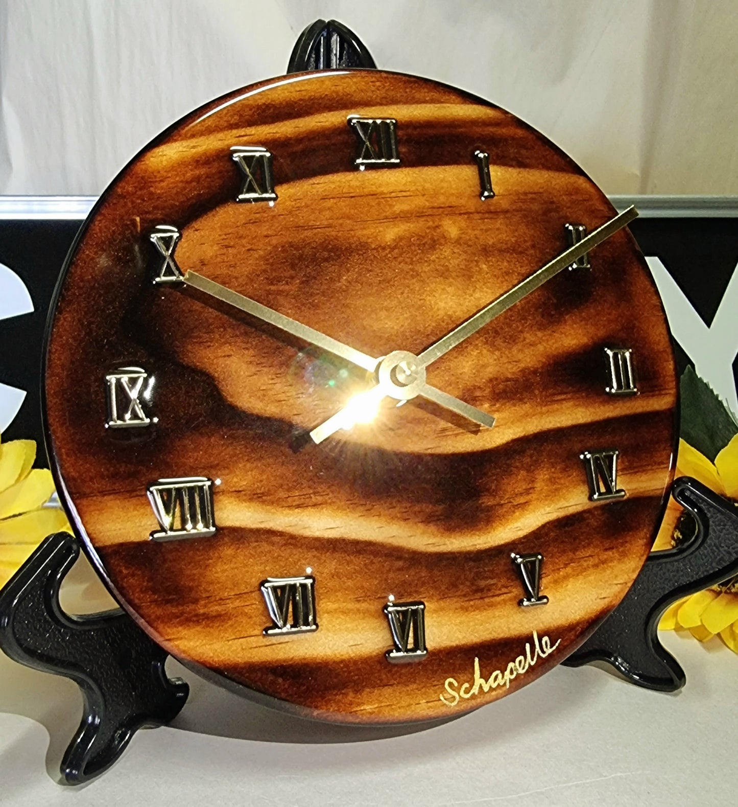 Epoxy Resin Wall Clock Small (ab1299)