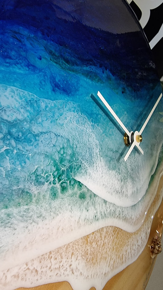 Epoxy Resin Wall Clock Regular (ab1357)