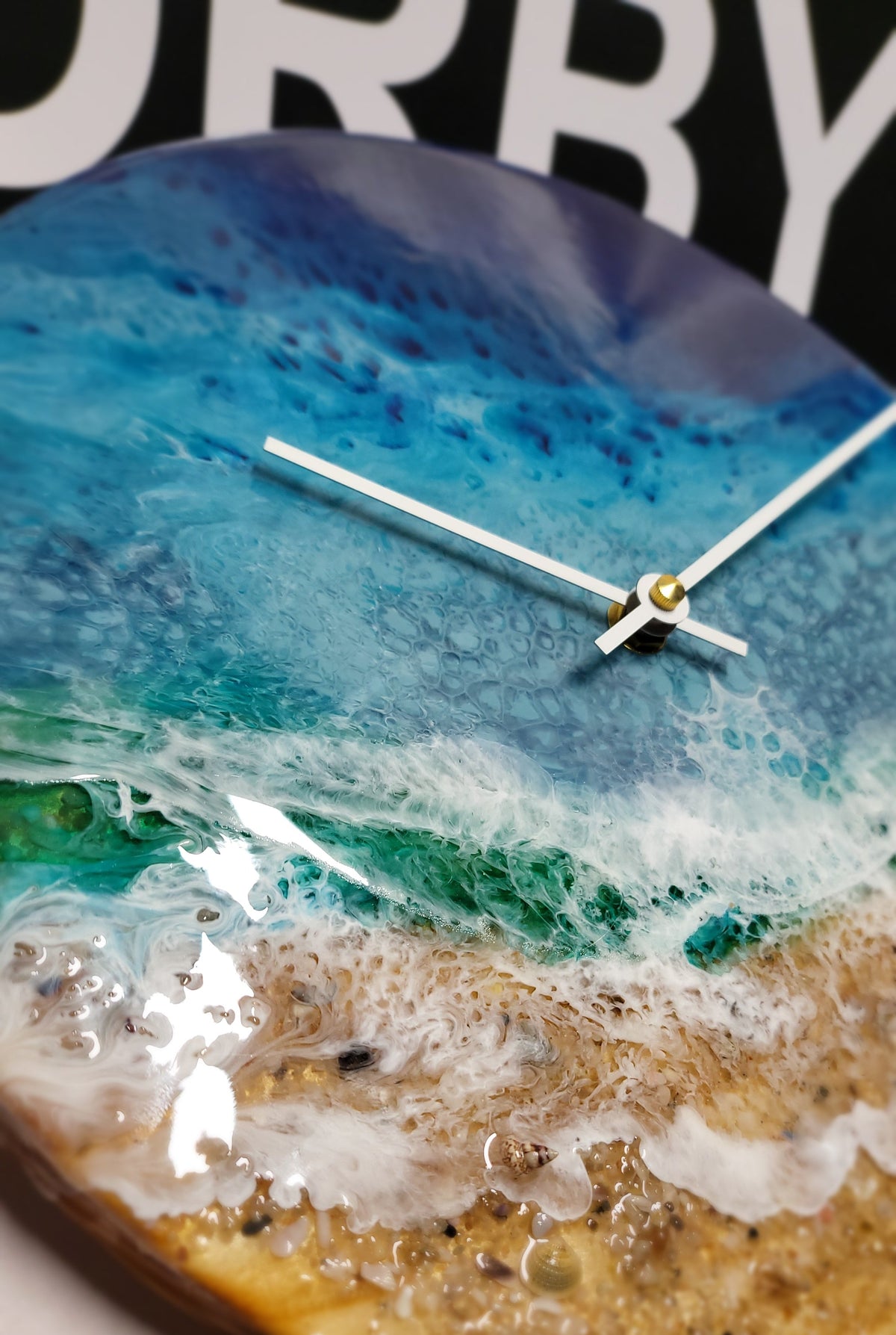 Epoxy Resin Wall Clock Regular (ab1801)