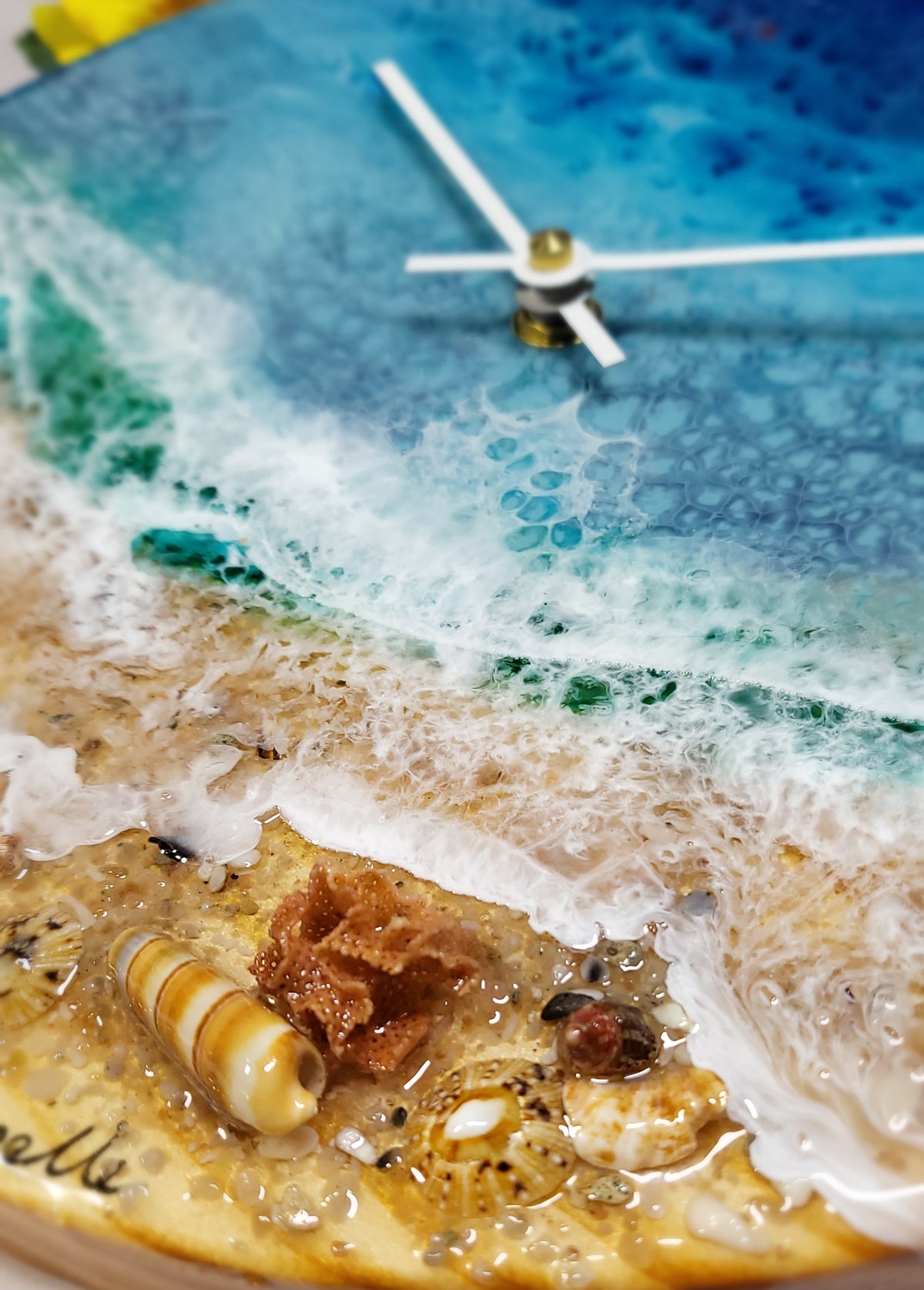 Epoxy Resin Wall Clock Regular (ab1801)