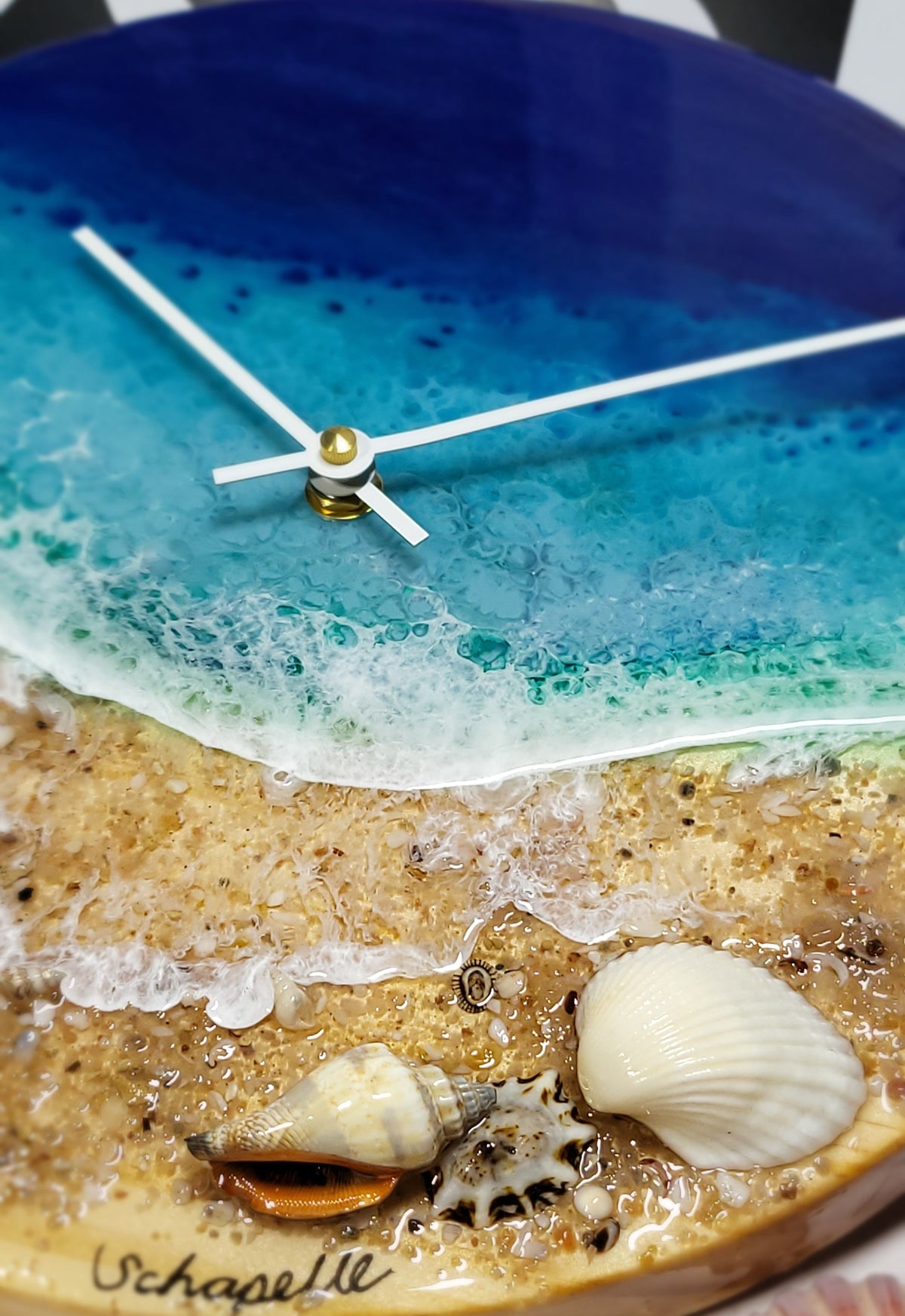 Epoxy Resin Wall Clock Regular (ab1803)