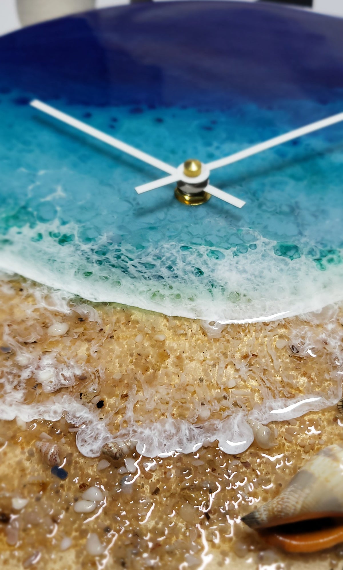 Epoxy Resin Wall Clock Regular (ab1803)
