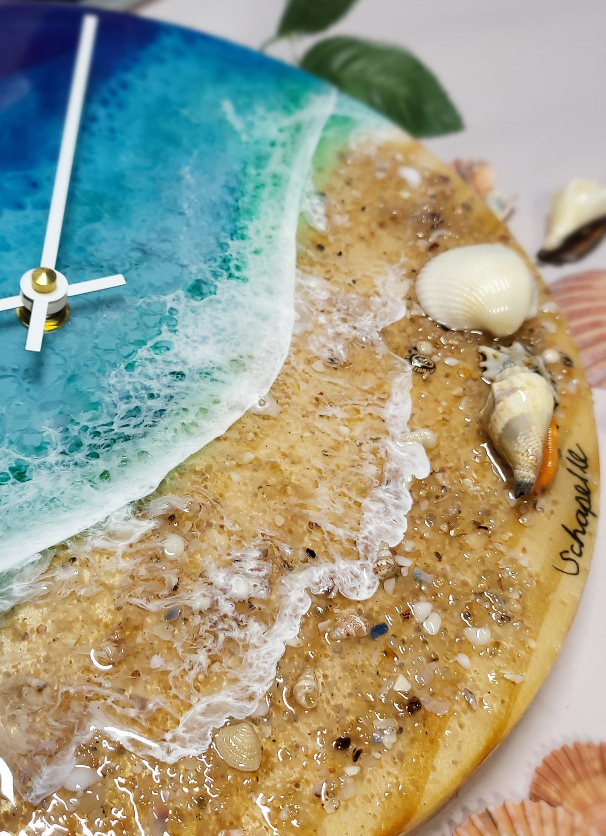 Epoxy Resin Wall Clock Regular (ab1803)
