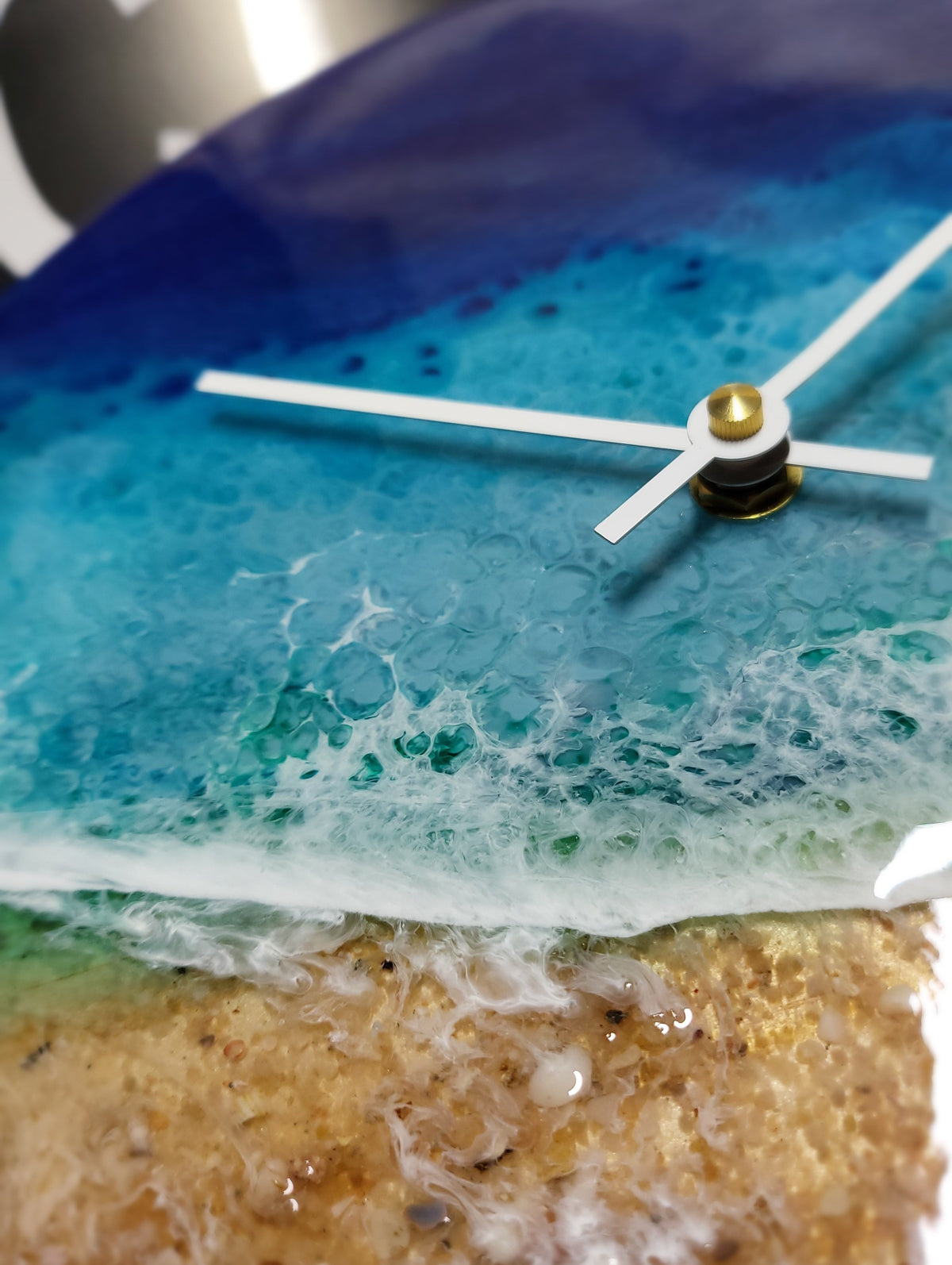 Epoxy Resin Wall Clock Regular (ab1803)