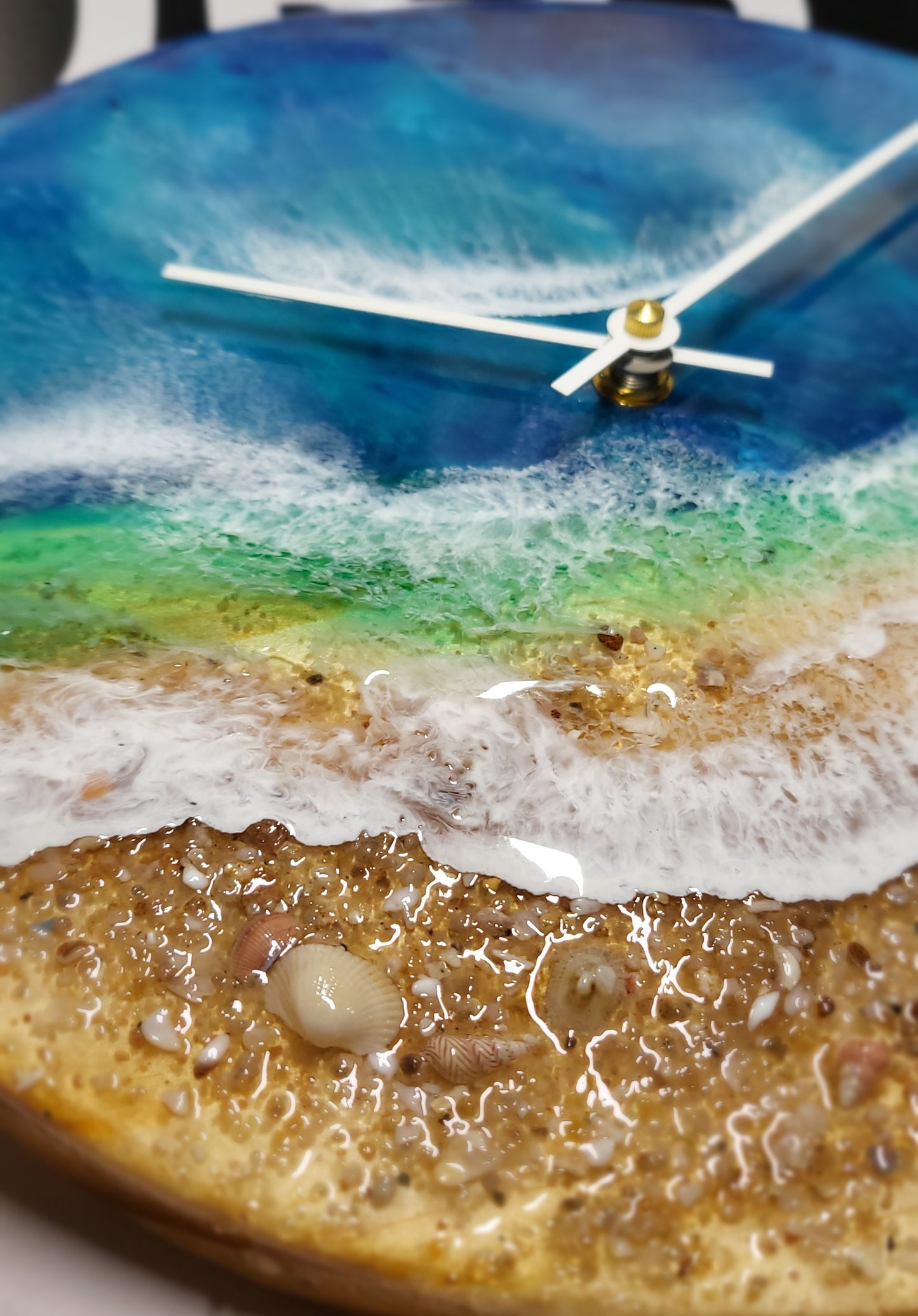 Epoxy Resin Wall Clock Regular (ab1761)